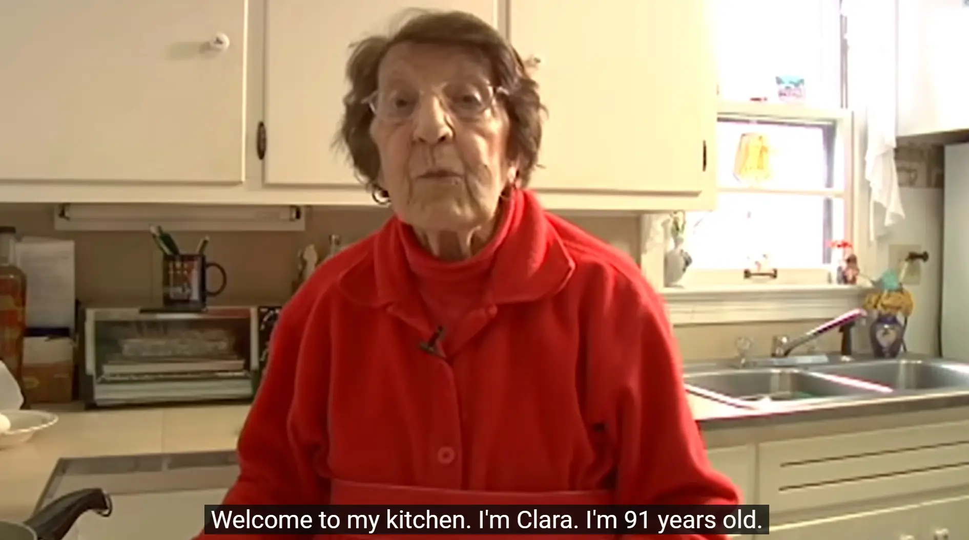 Clara began her YouTube career at 91 - @YouTubes_Original_Grandma via YouTube