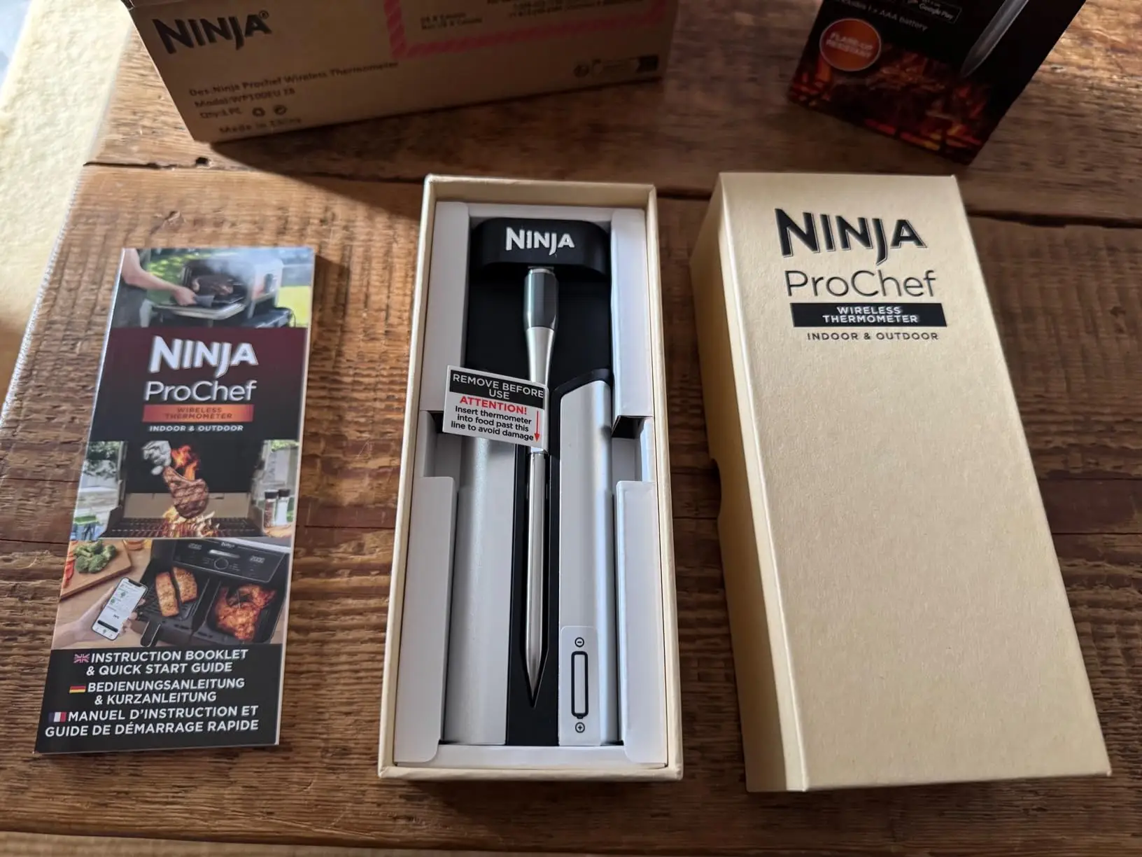 If you don't have the specific model with the probe included, you can treat yourself to the Ninja ProChef (Amazon Reviews)