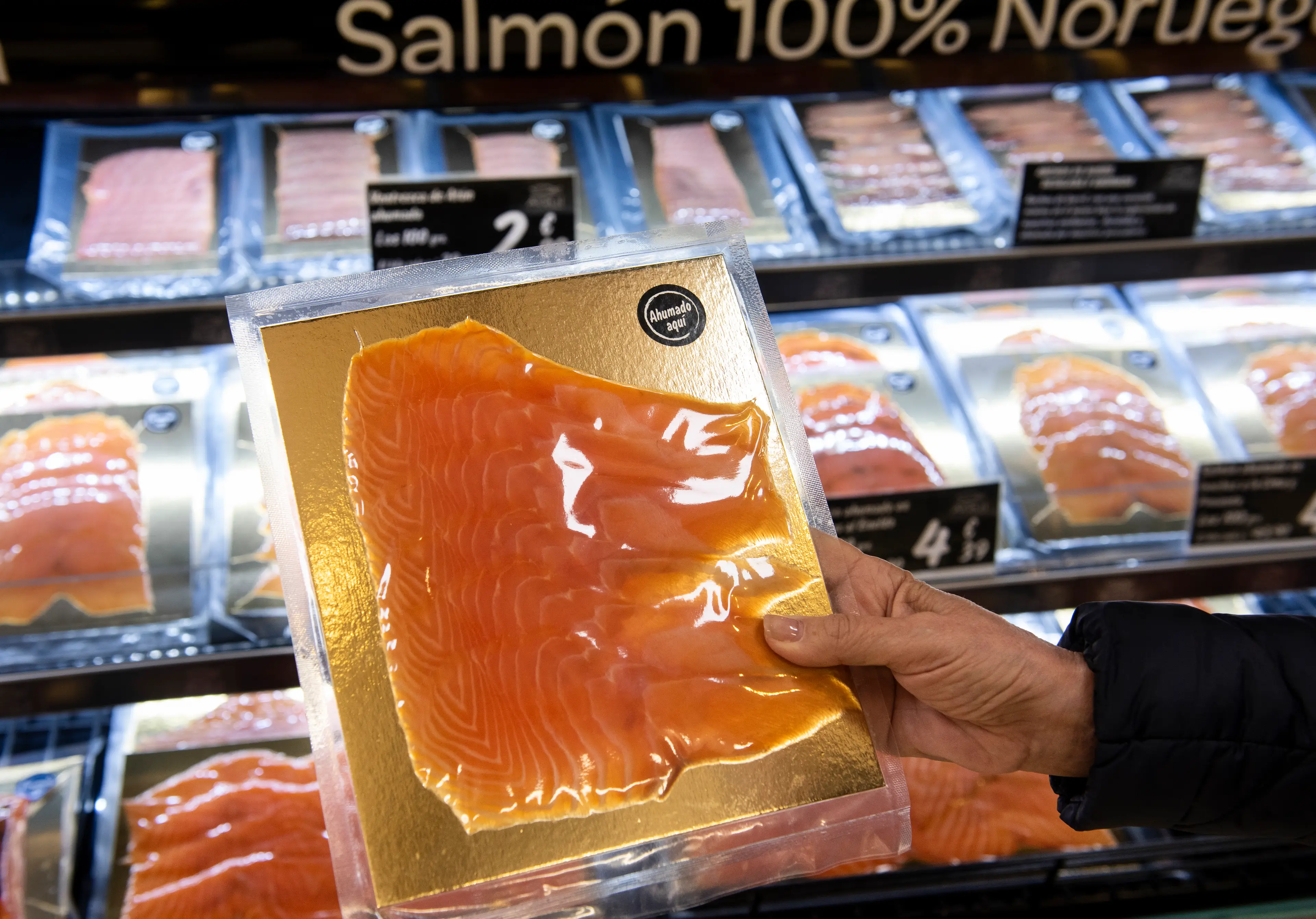 Salmon is sometimes sold as 'rock salmon' - a label you should look out for (Miguel Candela/SOPA Images/LightRocket via Getty Images)
