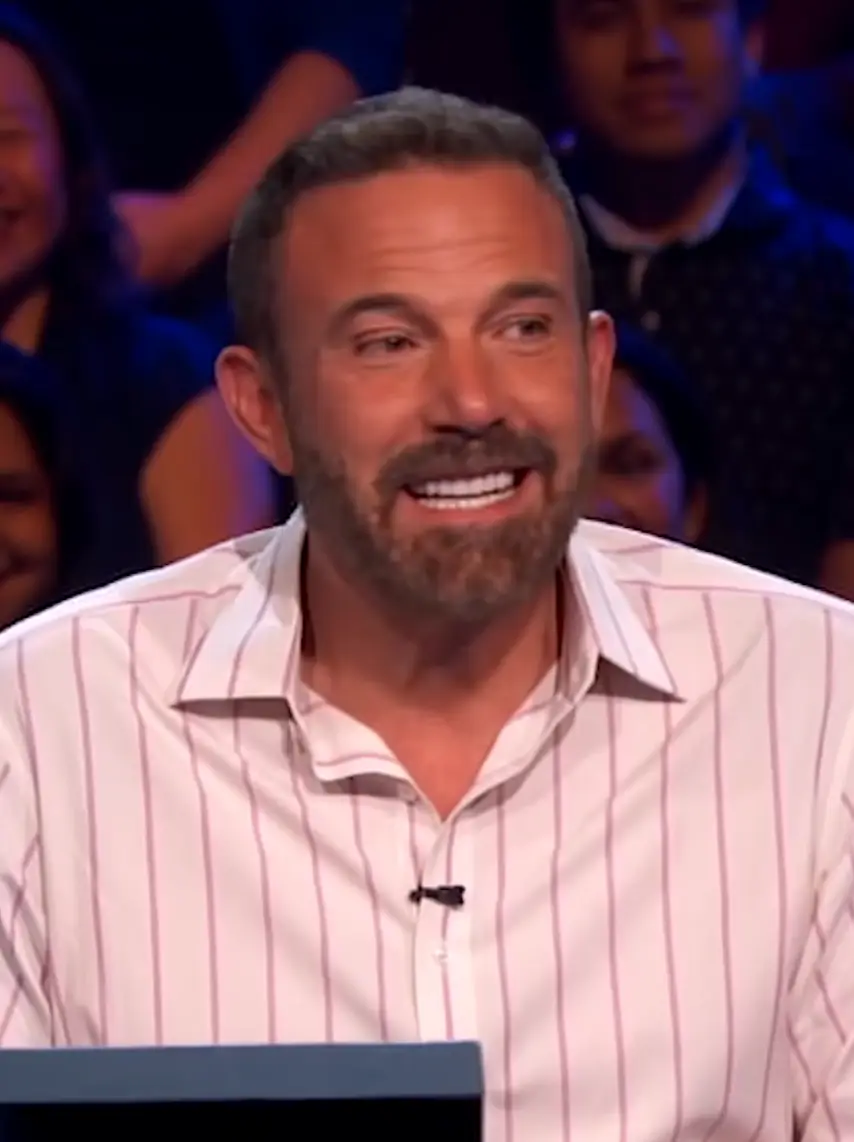 Ben Affleck was stumped by a tough McDonald's question on Who Wants To Be A Millionnaire (Disney)