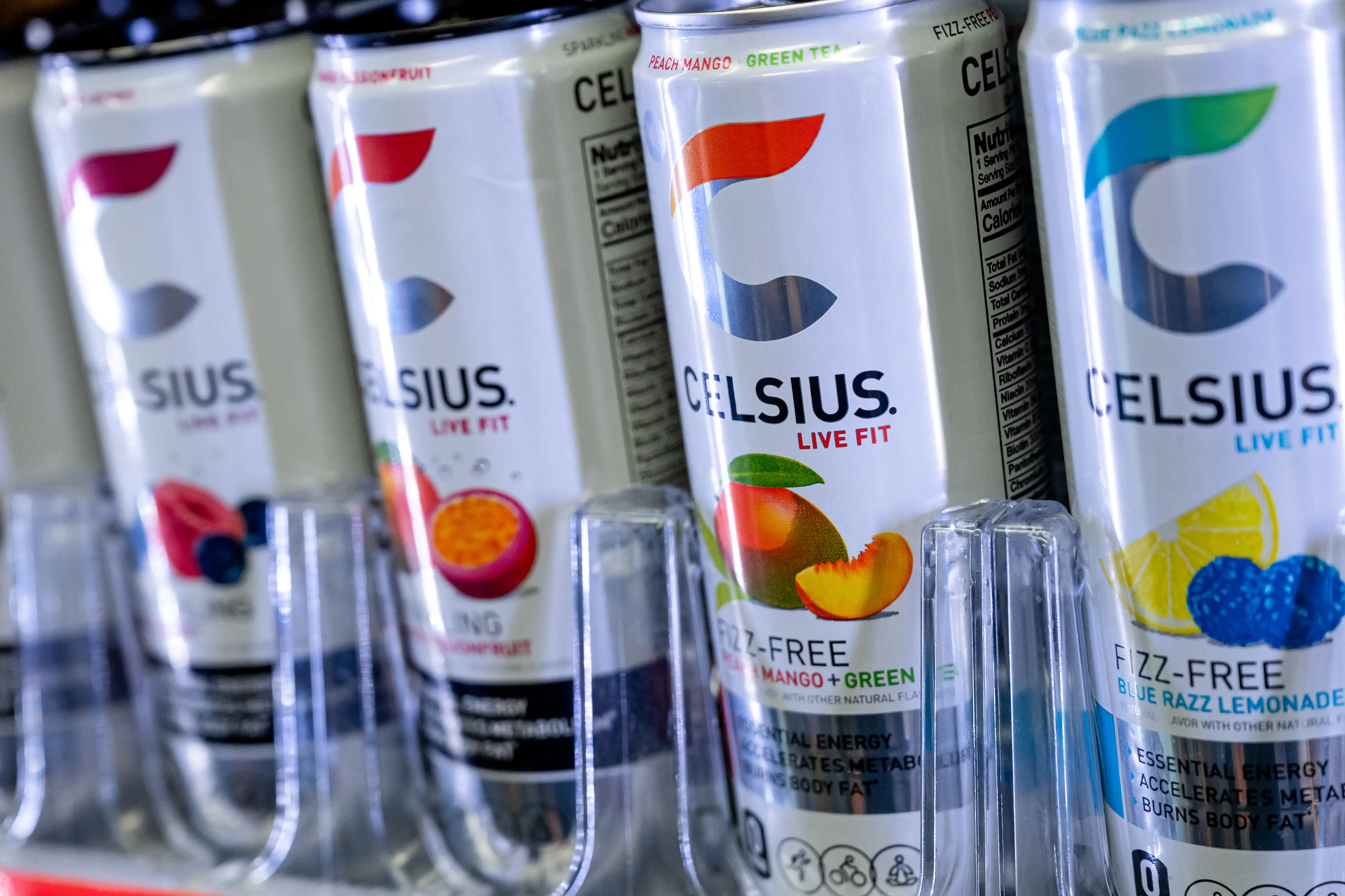 Celsius energy drinks were recently recalled over mistakenly containing vodka (Bloomberg / Contributor/Getty Images)