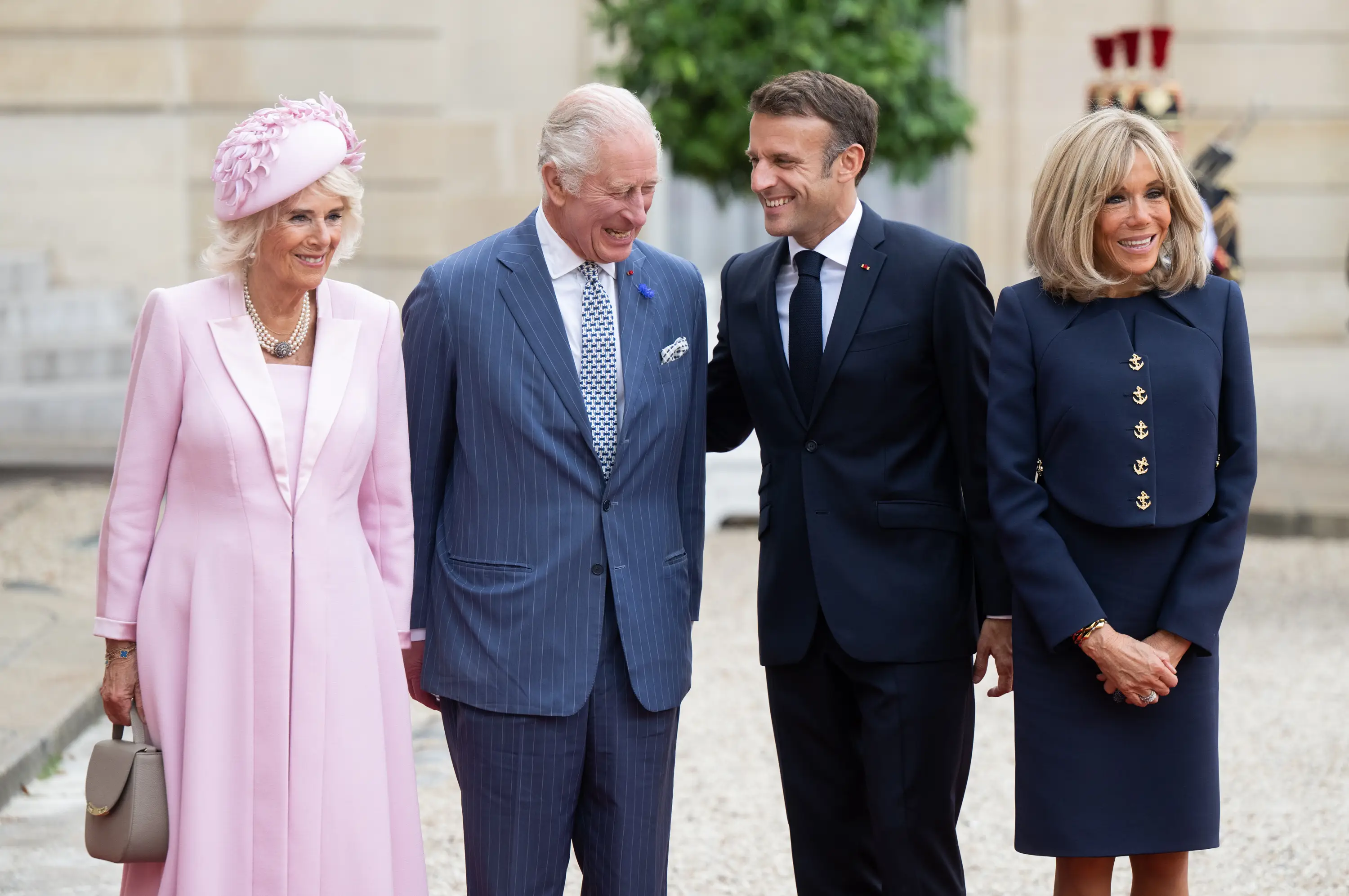 The Windsors and the Macrons (Samir Hussein / Contributor/Getty Images)