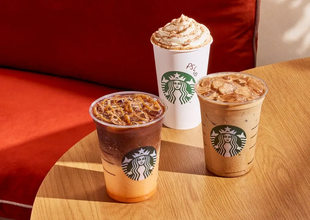 The Starbucks 2026 menu is available nationwide from 3 September (Starbucks)