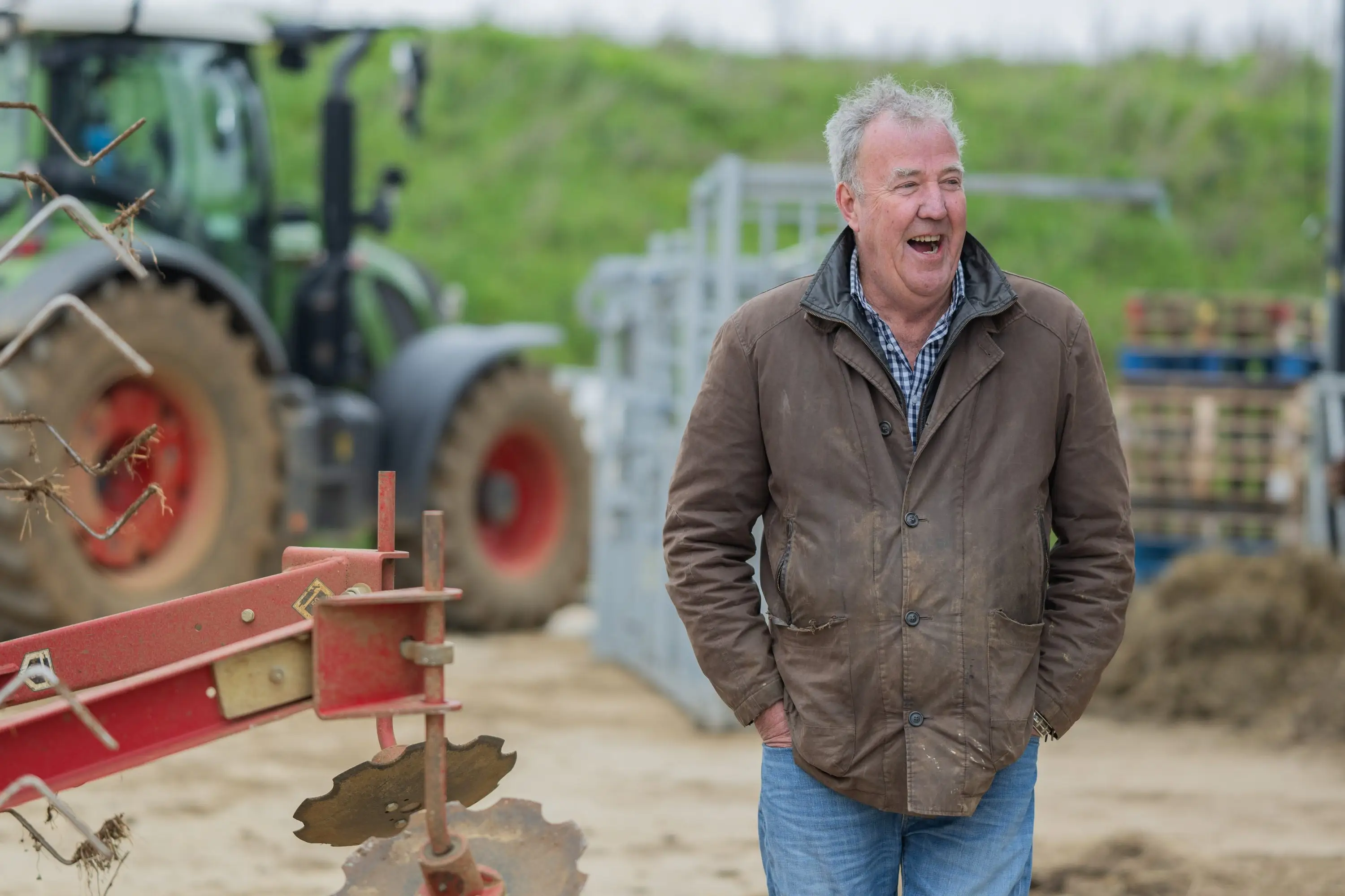 Jeremy Clarkson has issued an update on the prospect of Clarkson's Farm series seven (Amazon Prime Video)