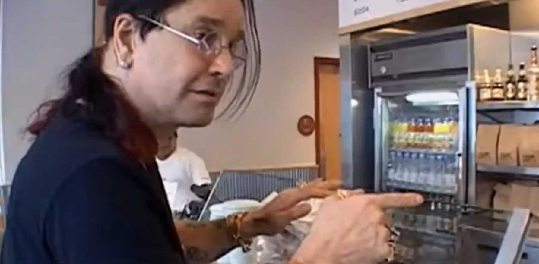 Osbourne at Chipotle in 2003 (MTV)