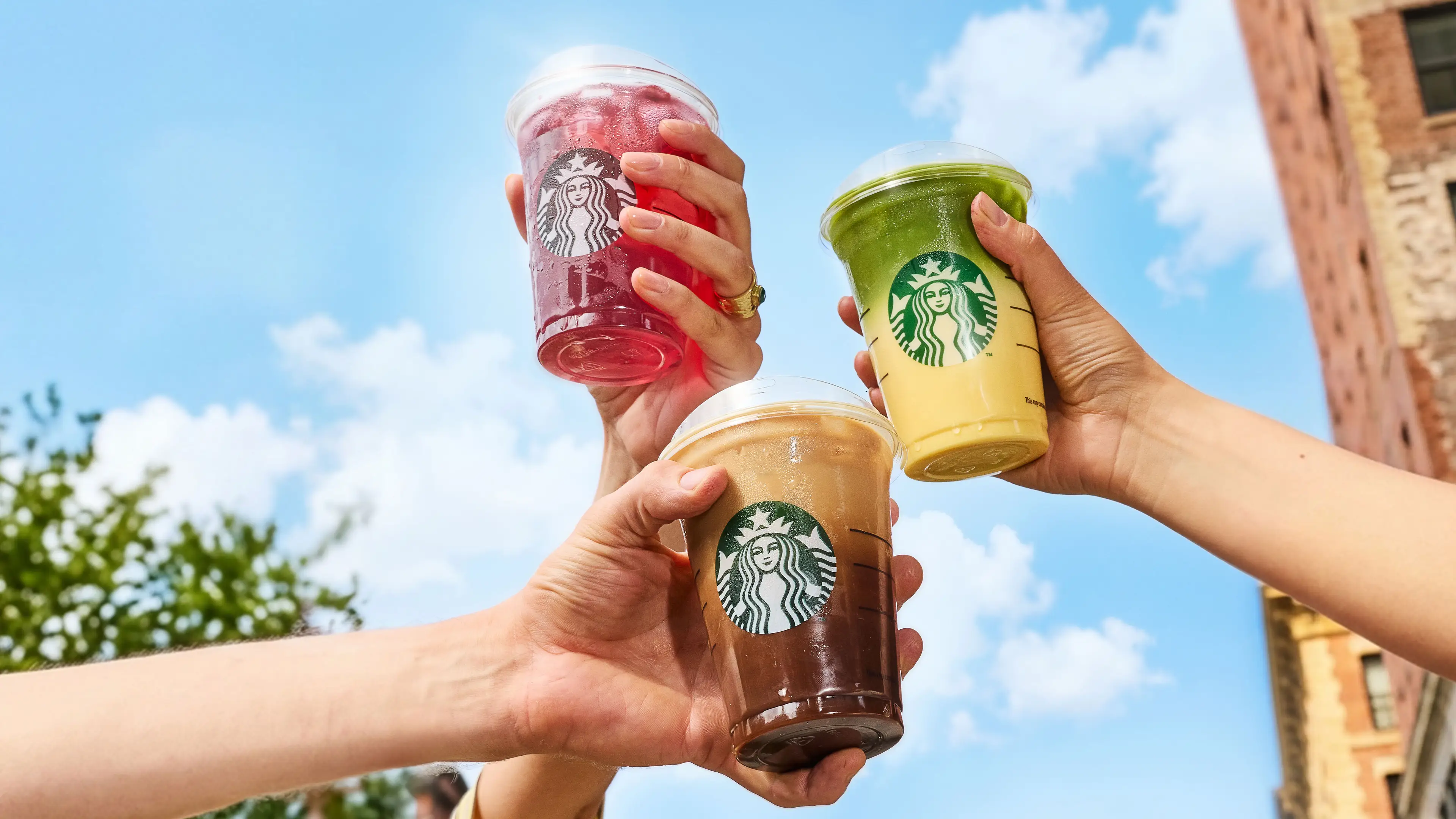 The Cherry & Pomegranate Starbucks Refresha Drink has joined the line-up (Starbucks(
