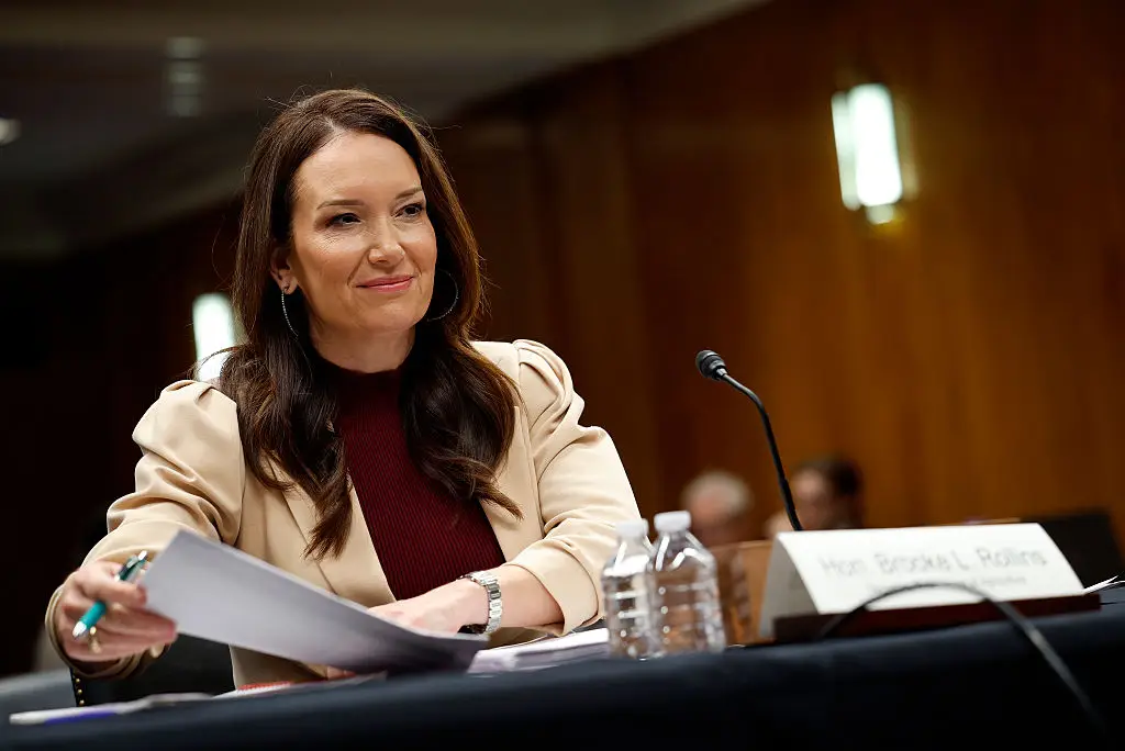 Rollins has framed SNAP reforms as a return to nutrition-focused policy (Kevin Dietsch/Getty Images)