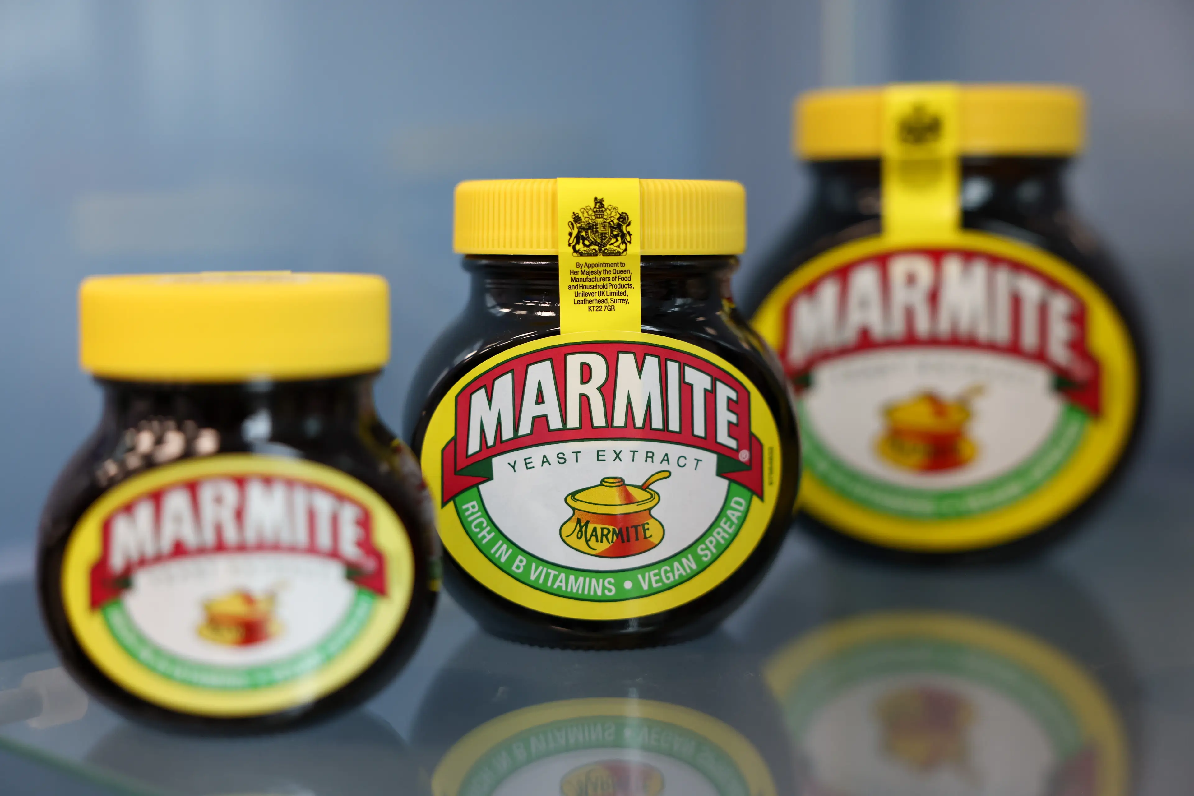 Marmite was invented in the early 1900s (Hollie Adams/Bloomberg via Getty Images)