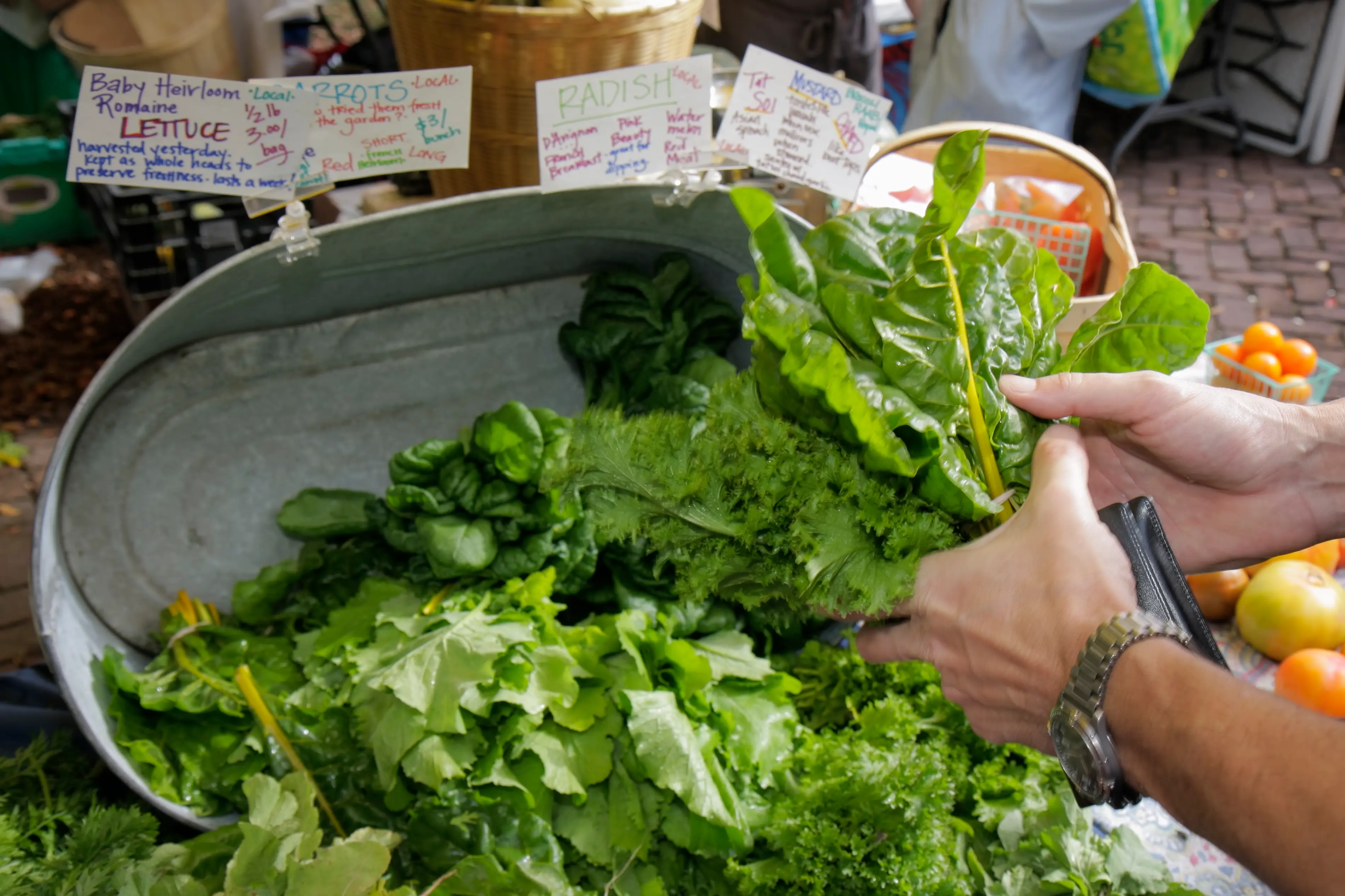 Leafy green veggies, bread and potatoes may be impacted (Jeffrey Greenberg/Universal Images Group via Getty Images)