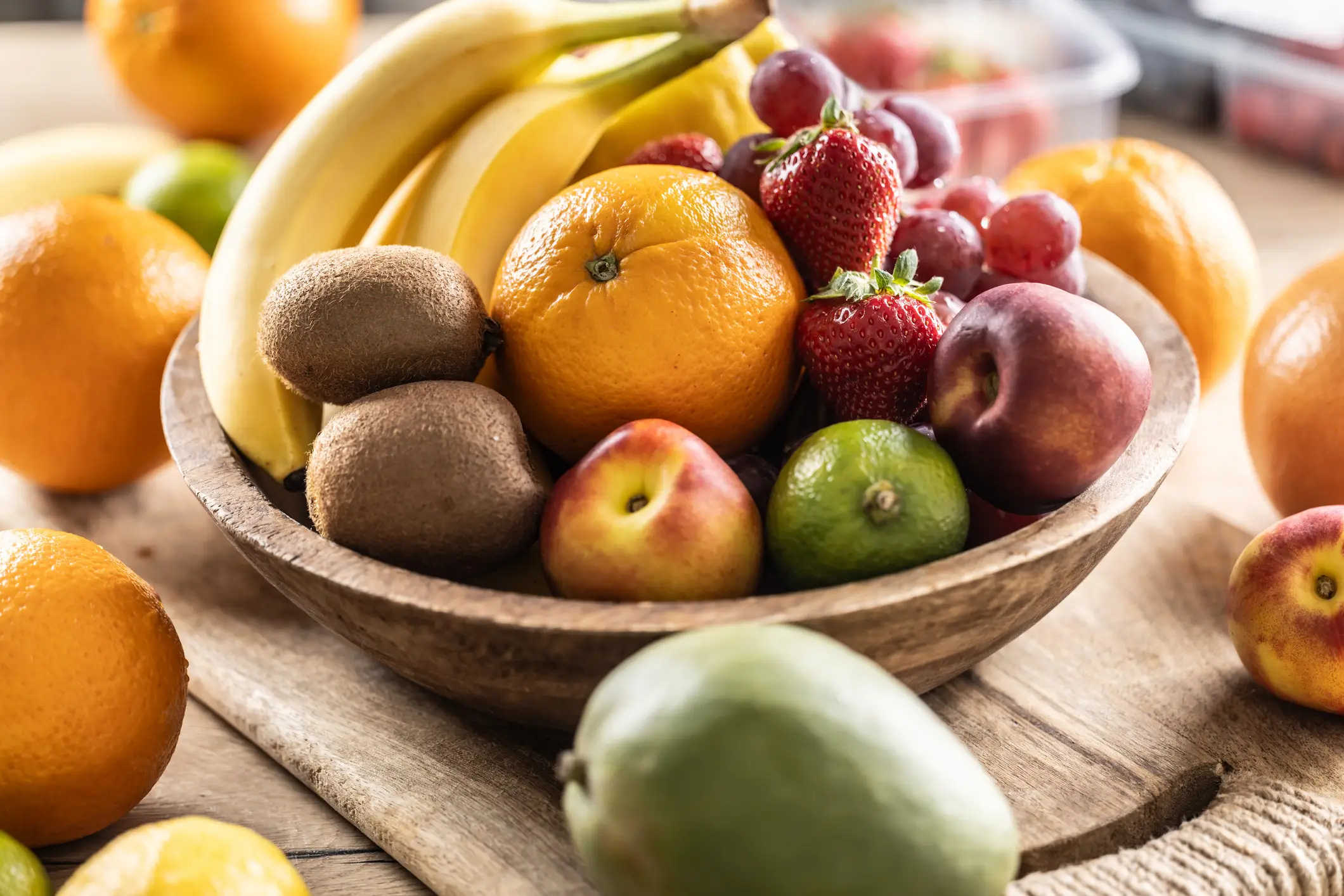 Seven fruits have been praised for lowering blood pressure (SimpleImages/Getty Images)