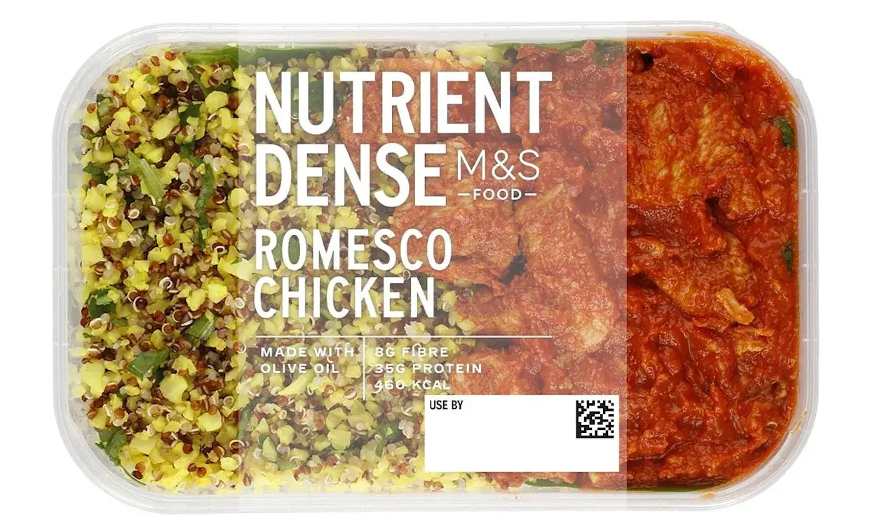 M&S has come out with a range of nutrient-dense meals to appeal to GLP-1 users (M&S)