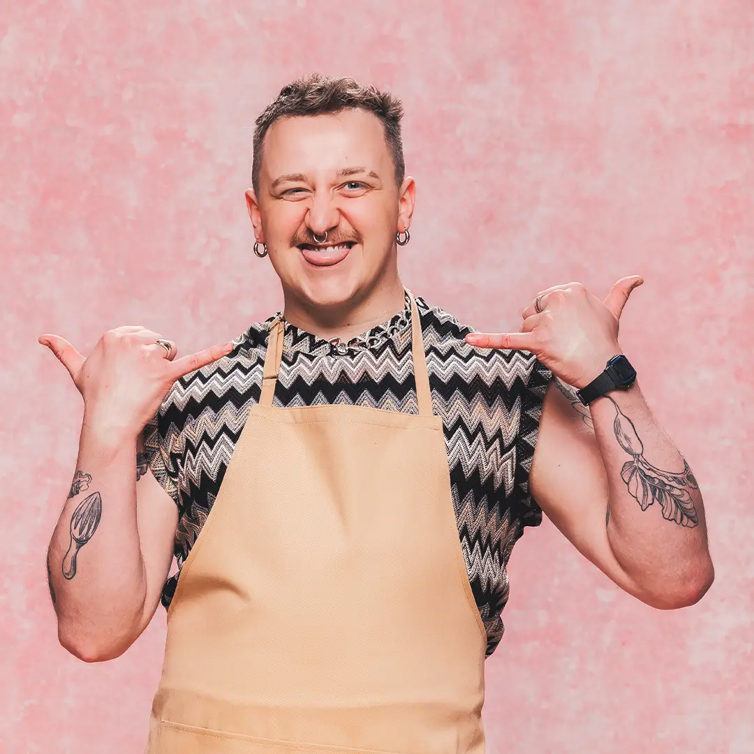 Gabe from Great British Bake Off (Channel 4)