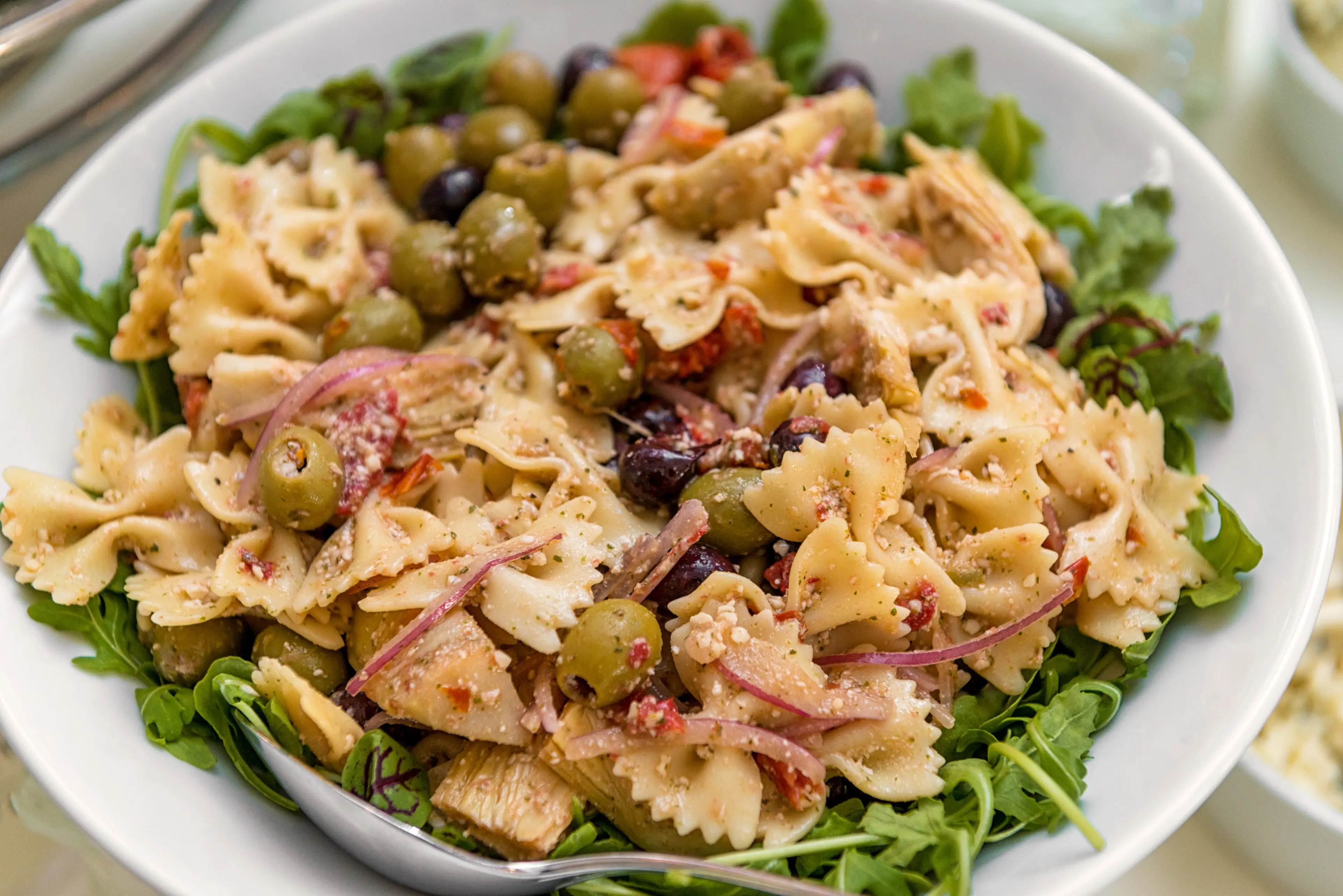 Pasta salad with high levels of processed foods can increase bad cholesterol levels, as per experts (Getty Stock Image)