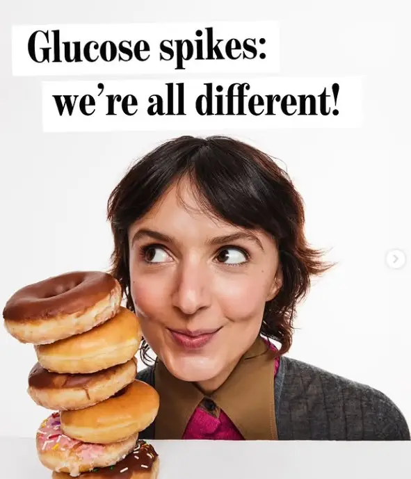 Jessie Inchauspé is known as 'The Glucose Goddess' who advocates for less restrictive dietary choices (@glucosegoddess/Instagram)