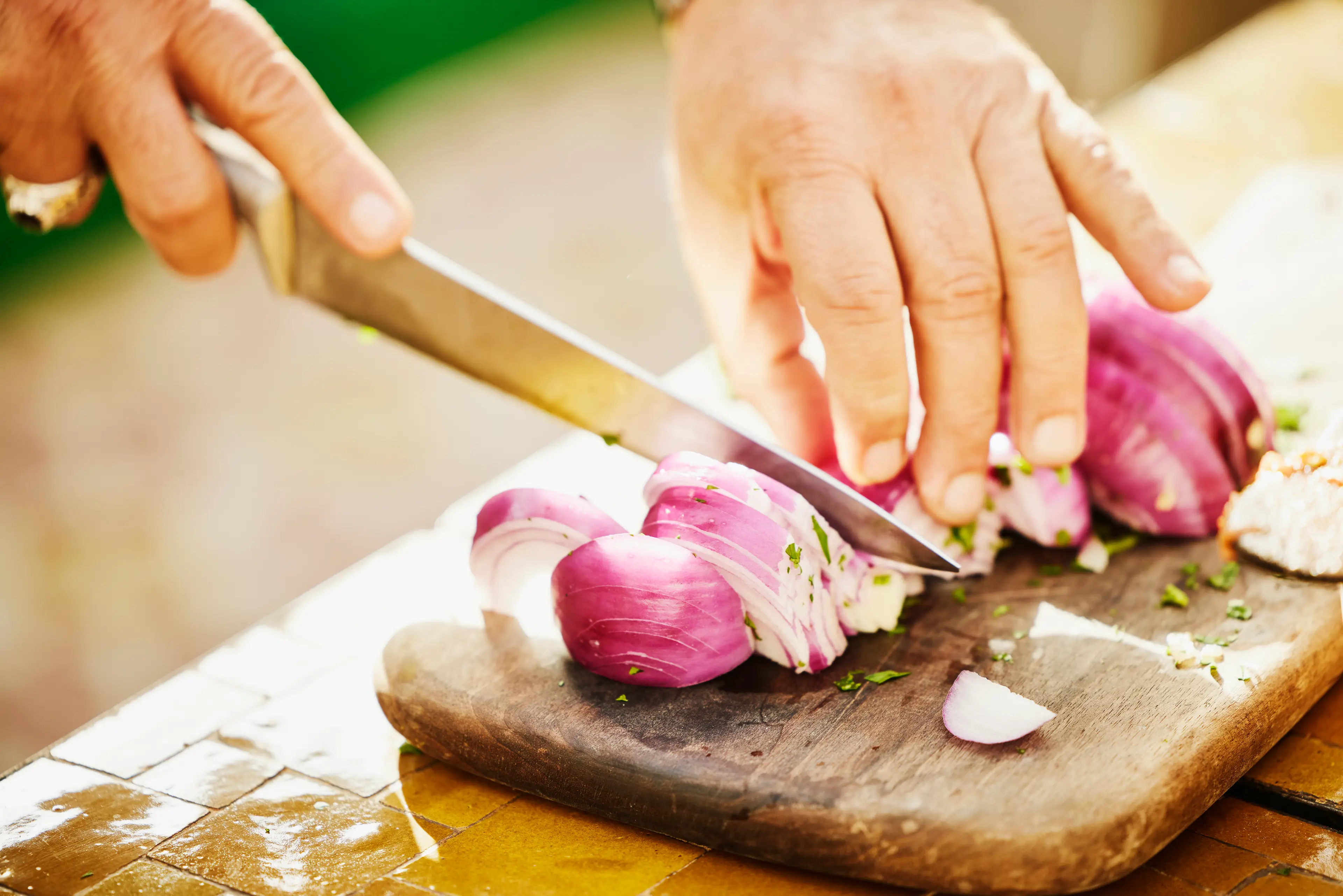 Those worried about high blood pressure may want to start incorporating onions into their diets (Getty Stock Image)