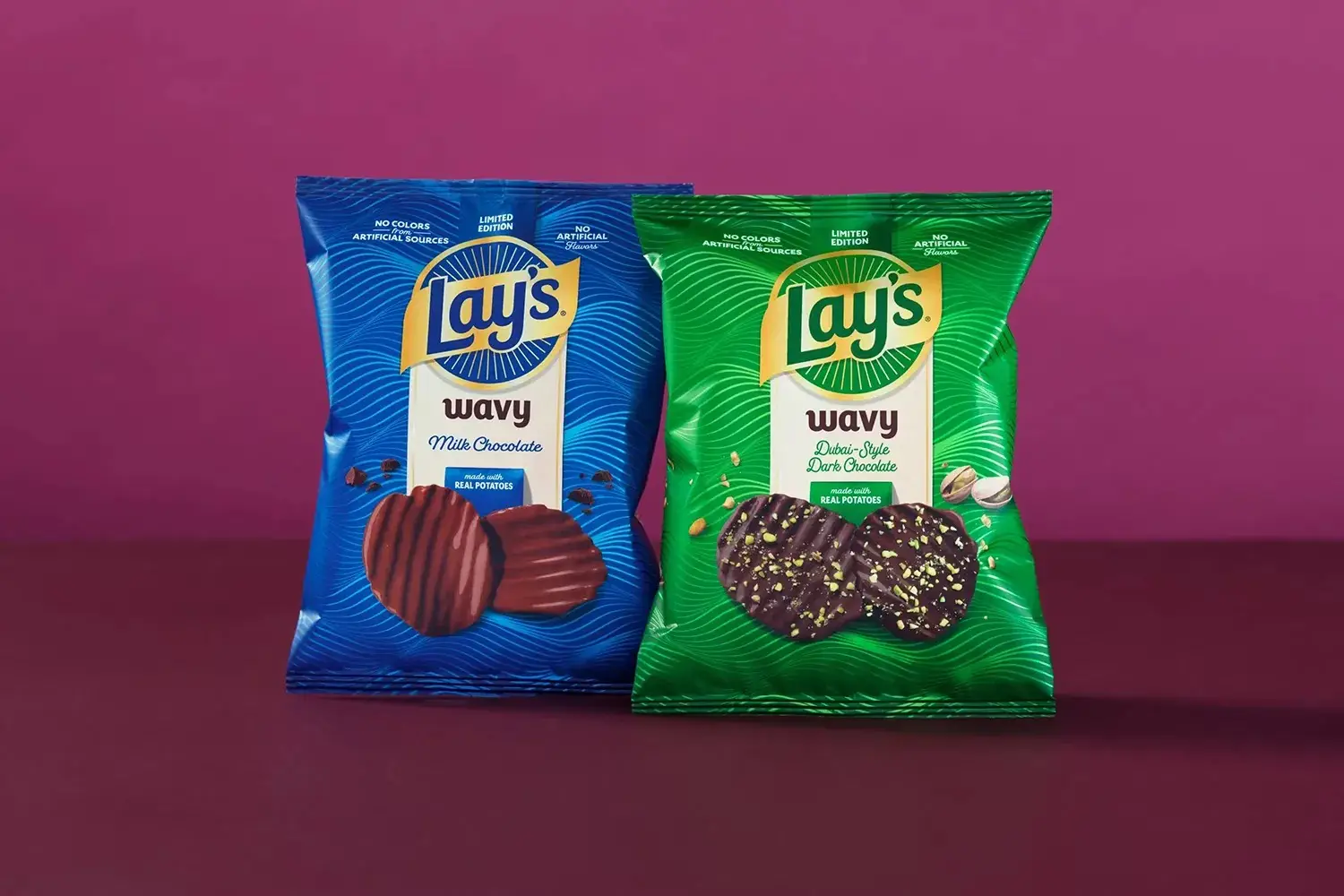 Would you give these chocolate covered crisps a go? (Lay's)