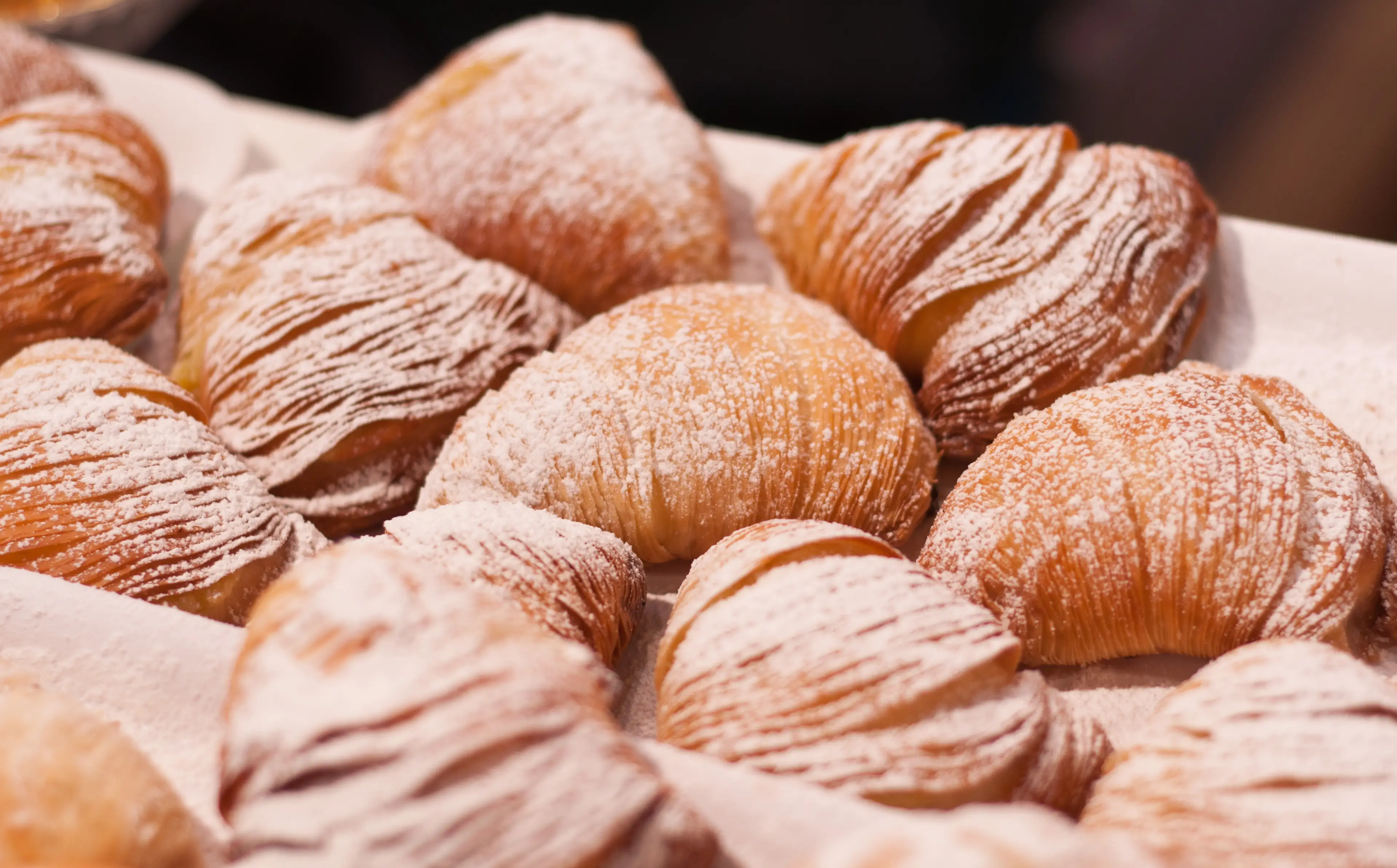 It's assumed that the 'trumpet shell-shaped pastry' may have been sfogliatella (Getty Stock Image)