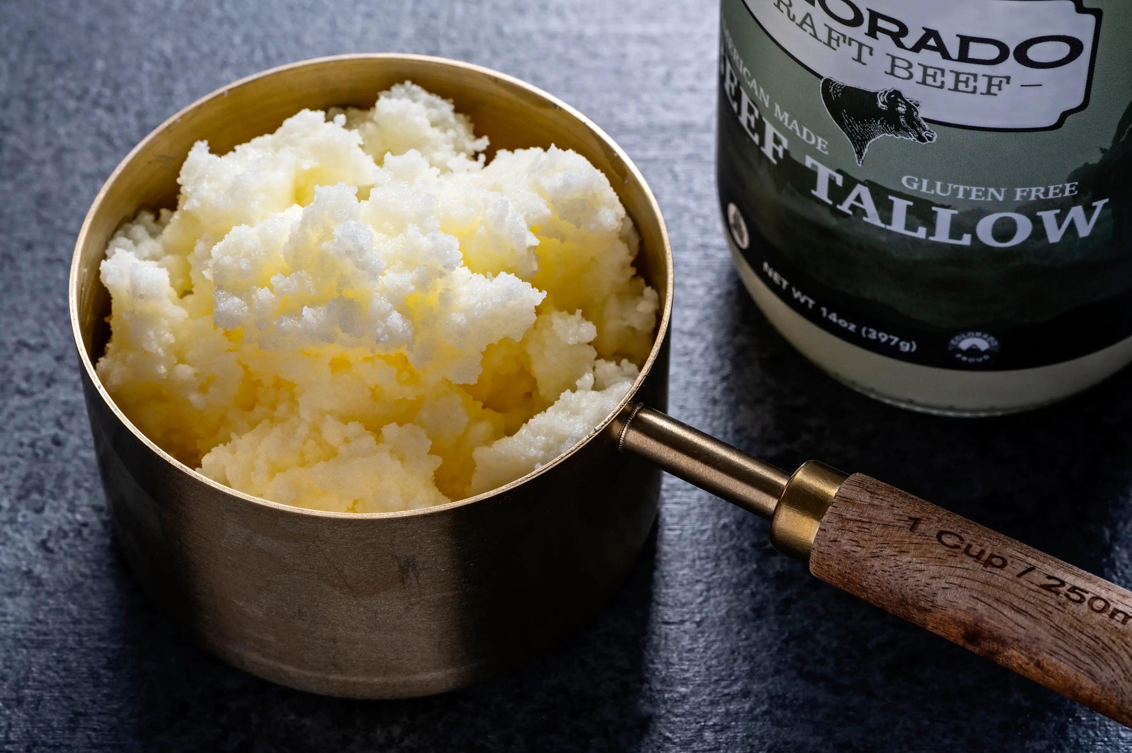 Beef tallow contains various nutrients and is high in saturated fat (Scott Suchman for The Washington Post via Getty Images)