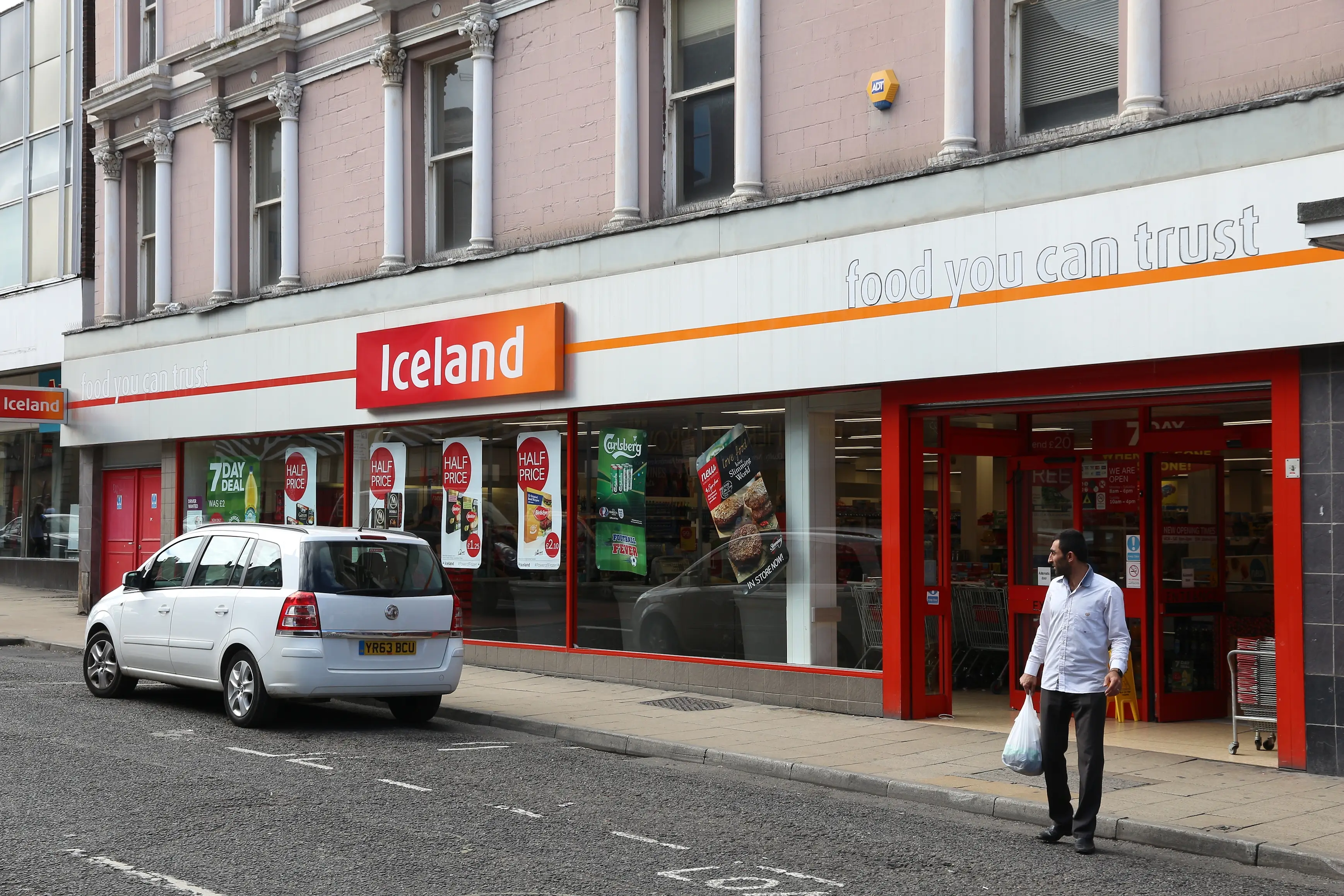 Iceland said the products were featured due to a 'technical fault with a data feed' (Getty Stock Image)