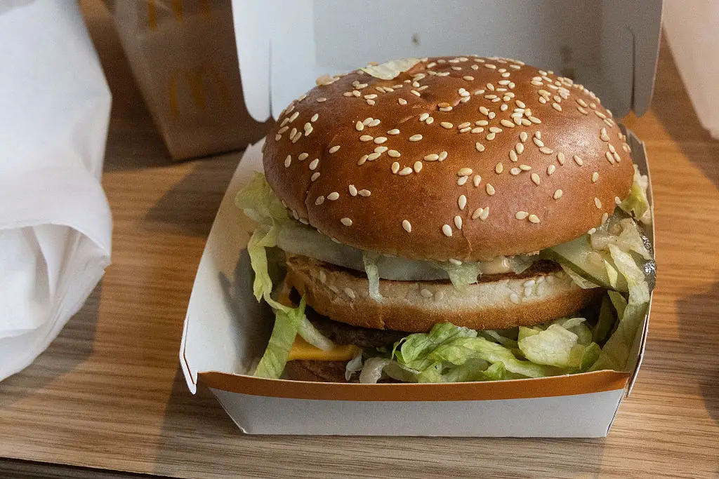 There's beef in there, honest, it's just a funny angle (SOPA Images / Contributor/Getty Images)