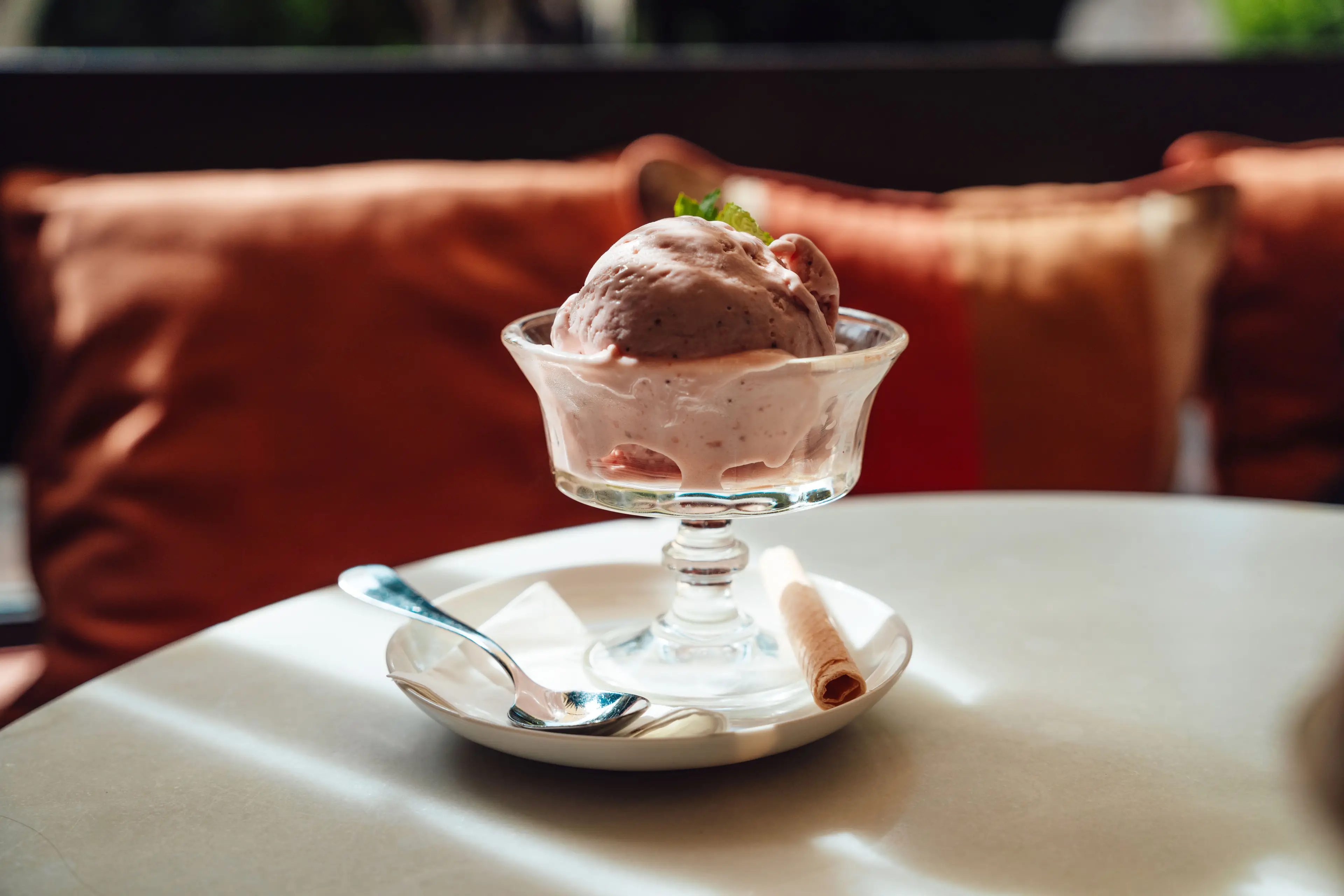 Ice cream is usually made with more cream than milk, while gelato recipes usually contain the opposite (Getty Stock Image