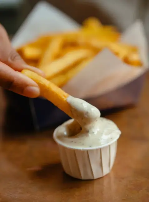 You can purchase a number of dips and sauces to dunk your fries into (Instagram/@fritesatelier)