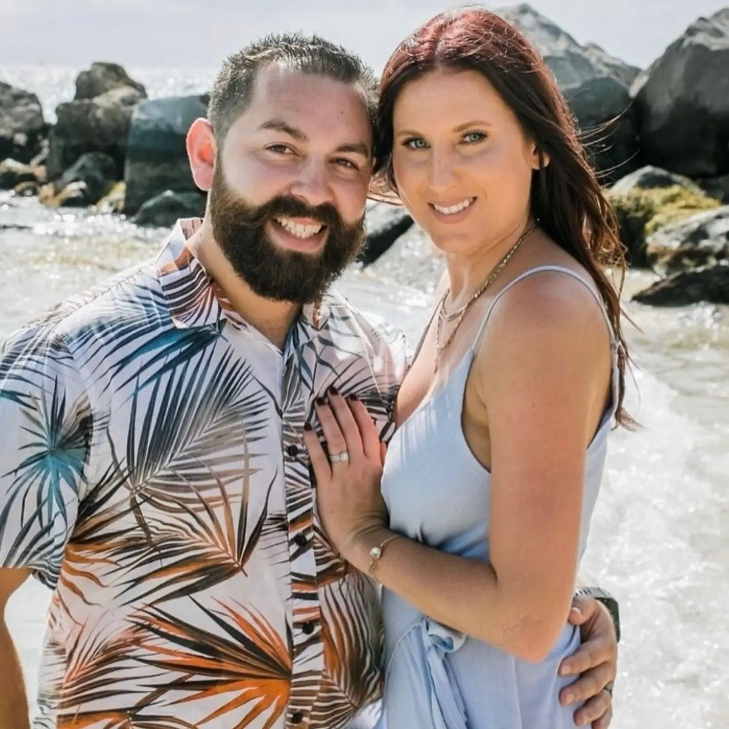 Jessica Duarte, the widow of food influencer Michael Duarte, has broken her silence on her husband's death (Instagram/@foodwithbearhands)