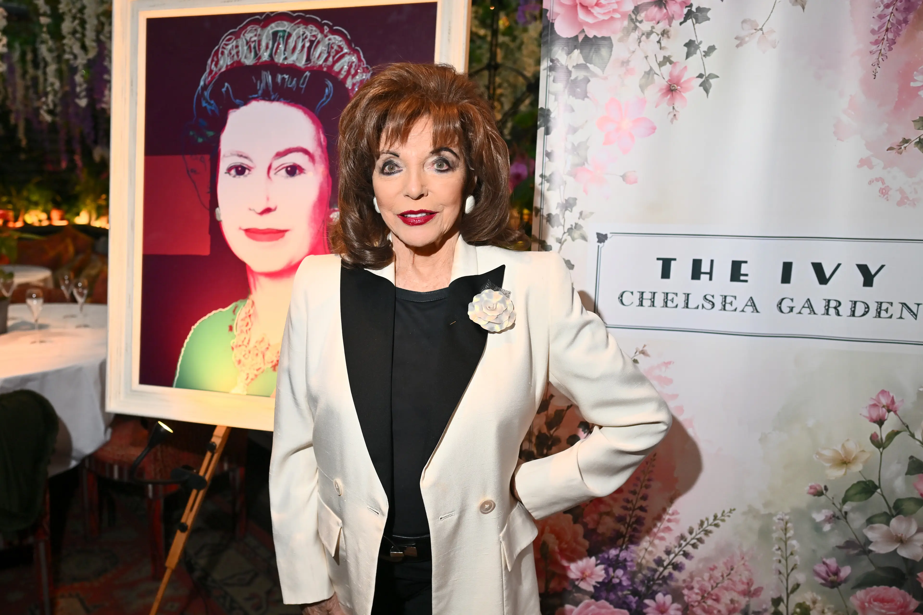 Collins said she 'never got into' drinking alcohol excessively (Jed Cullen/Dave Benett/Getty Images for The Ivy Collection)