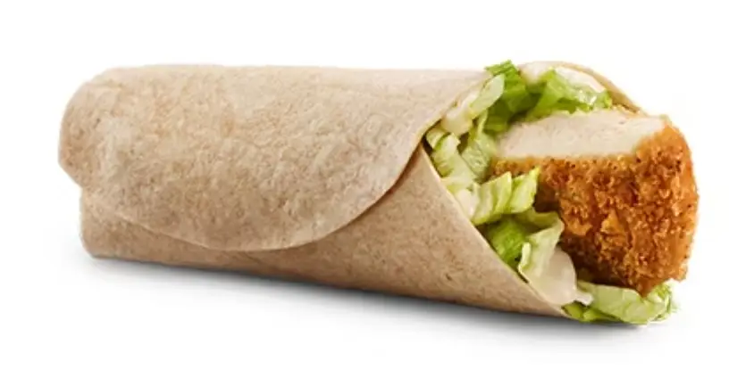 The much-loved Snack Wrap itself (McDonald's)