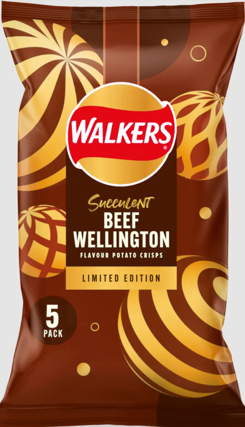 Some people said the Beef Wellington flavour was 'creepy' (Walkers)