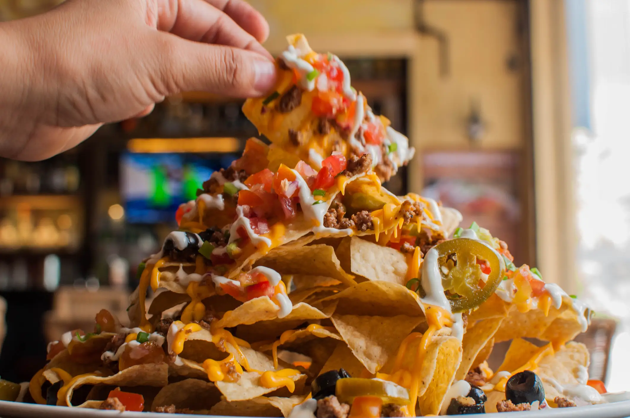 Delicious, moreish, but ultimately unsatisfying... a nacho chip or your partner? (Getty Images/Karl Tapales)