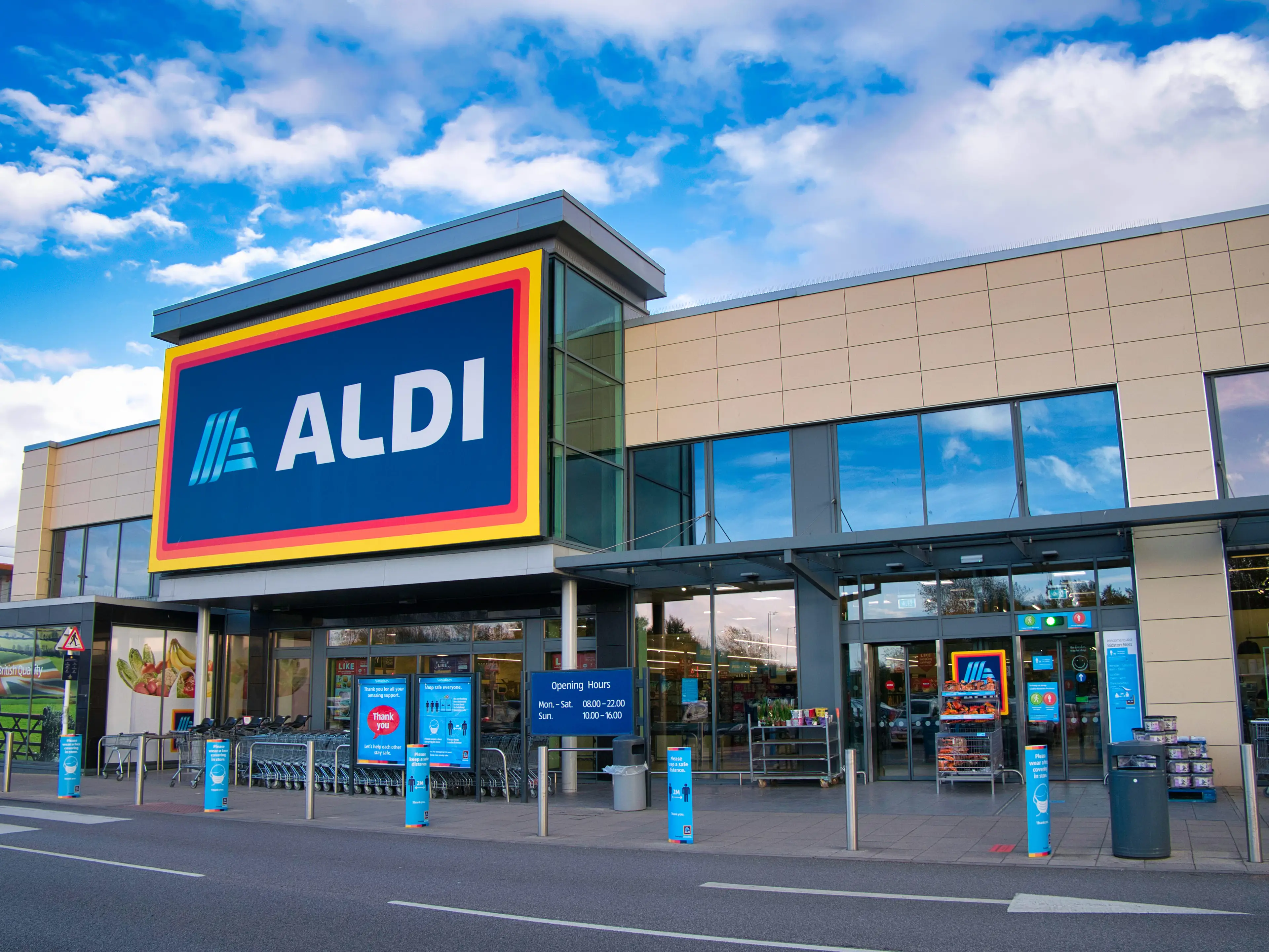 Aldi is the cheapest supermarket to buy strawberries and cream this summer (Getty Stock Image)