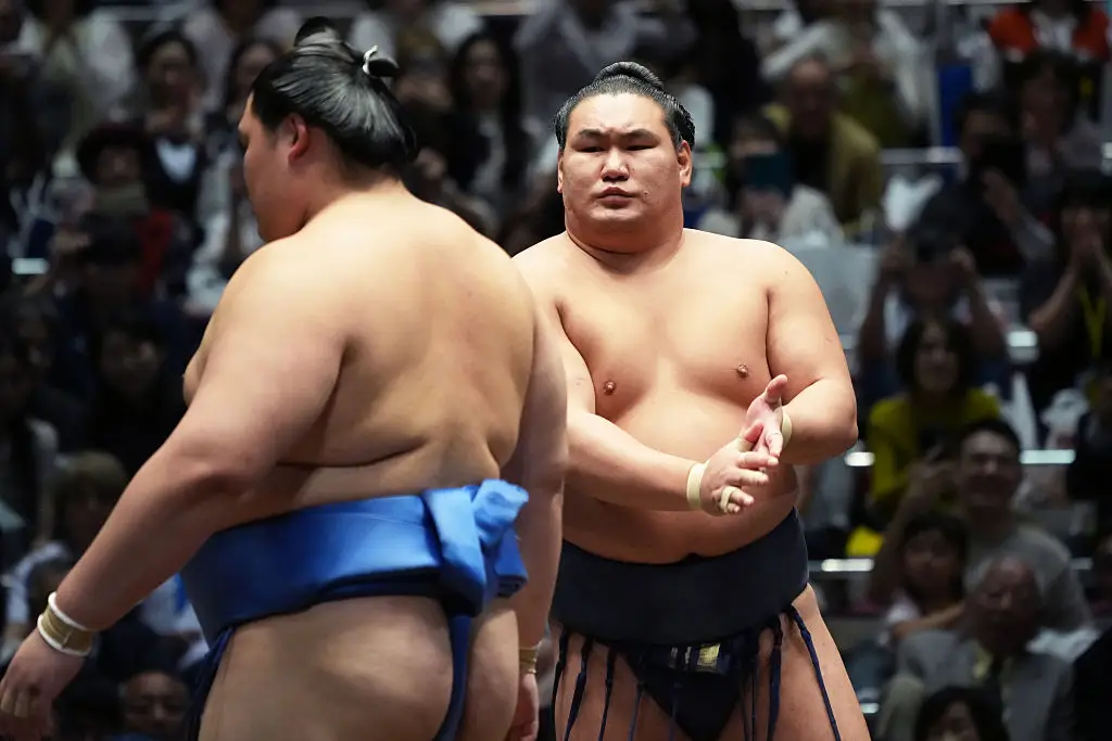 Burger King Japan's new burger comes in collaboration with Japan Sumo Association (Etsuo Hara / Contributor/Getty Images)