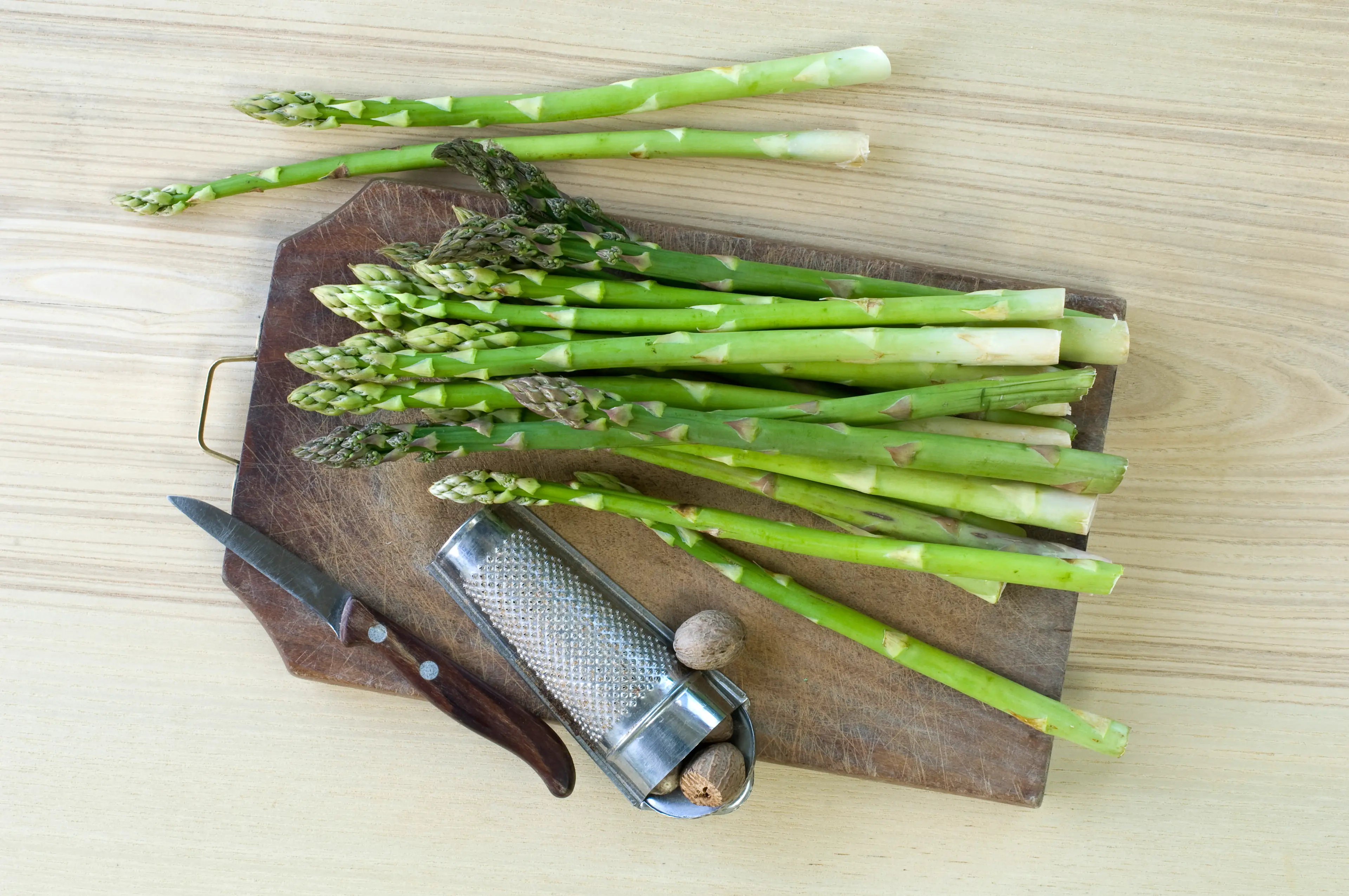 Food such as asparagus and nutmeg can heighten the mood, according to a nutritionist (Westend61/Getty Stock Image)