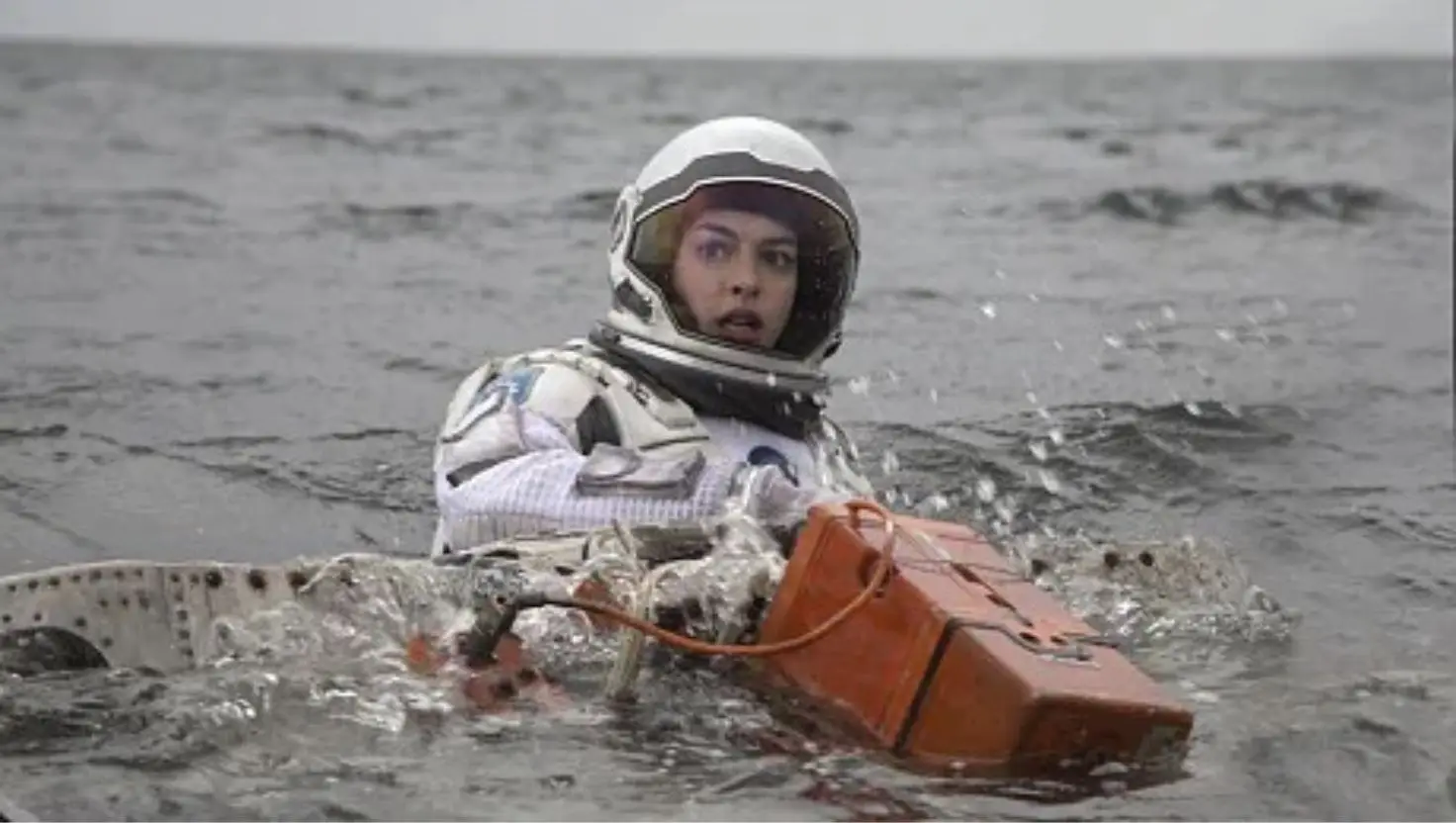 Hathaway ditched veganism on the set of Interstellar (Warner Bros. Pictures)