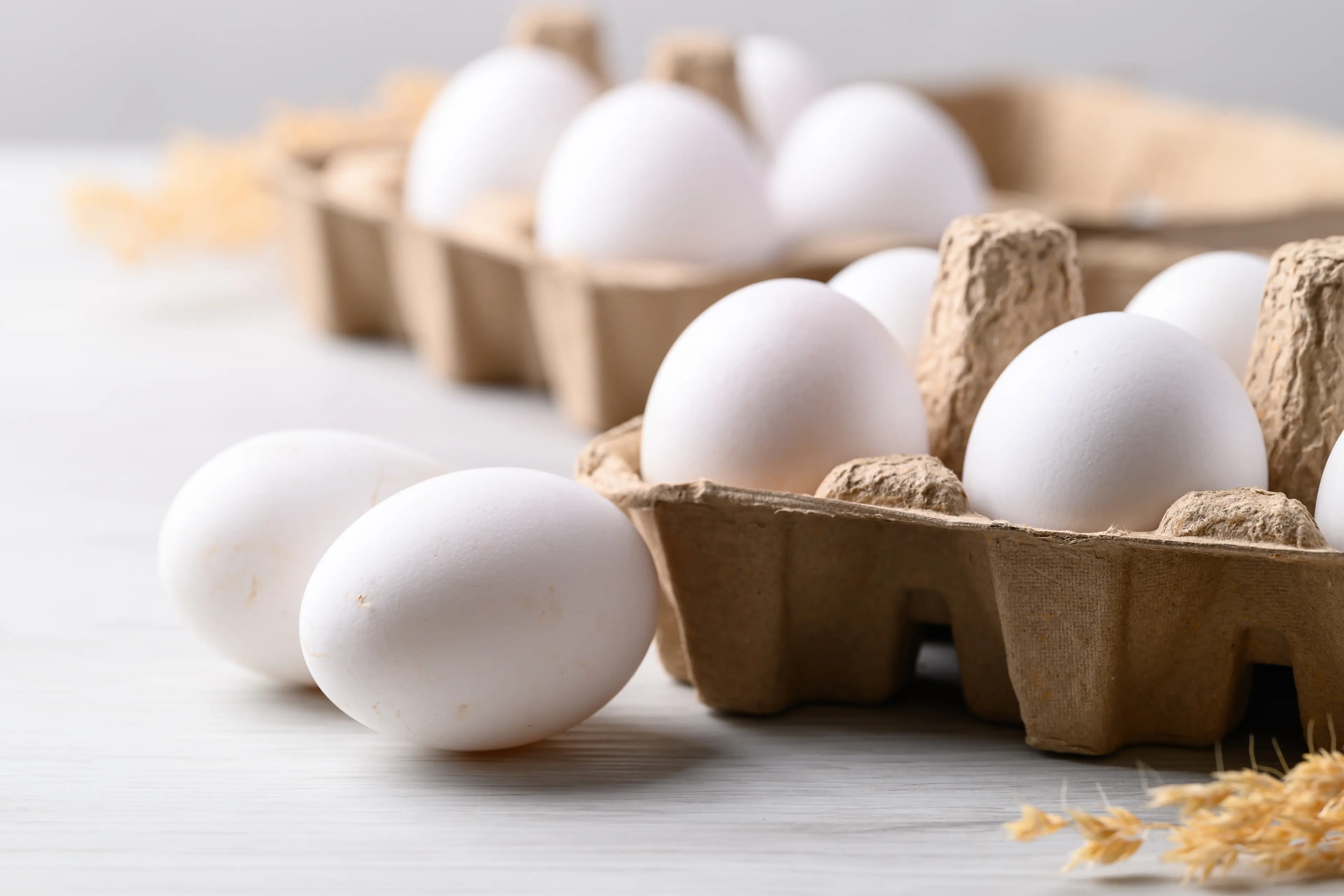 White eggs are more common in the United States (Getty Stock Image)
