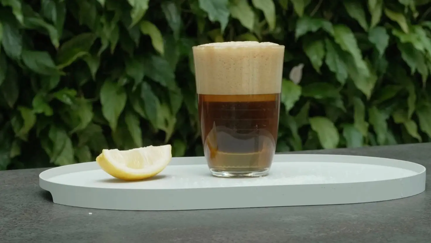 TikTok is going wild for a so-called viral drink known as the Espresso Bomb (YouTube/Thermoplan AG)