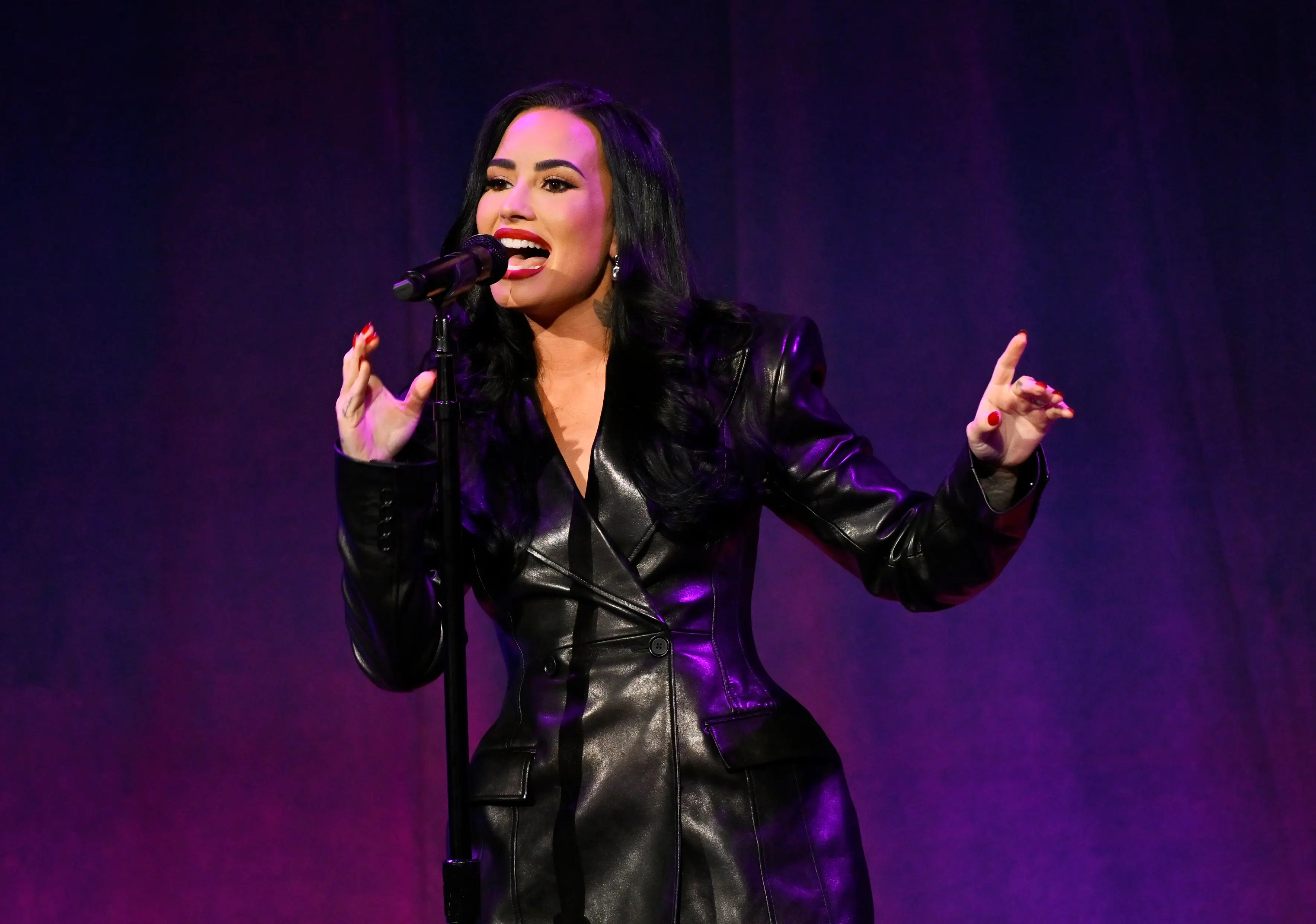 Lovato is wildly successful musician (Michael Ostuni / Contributor/Getty Images)