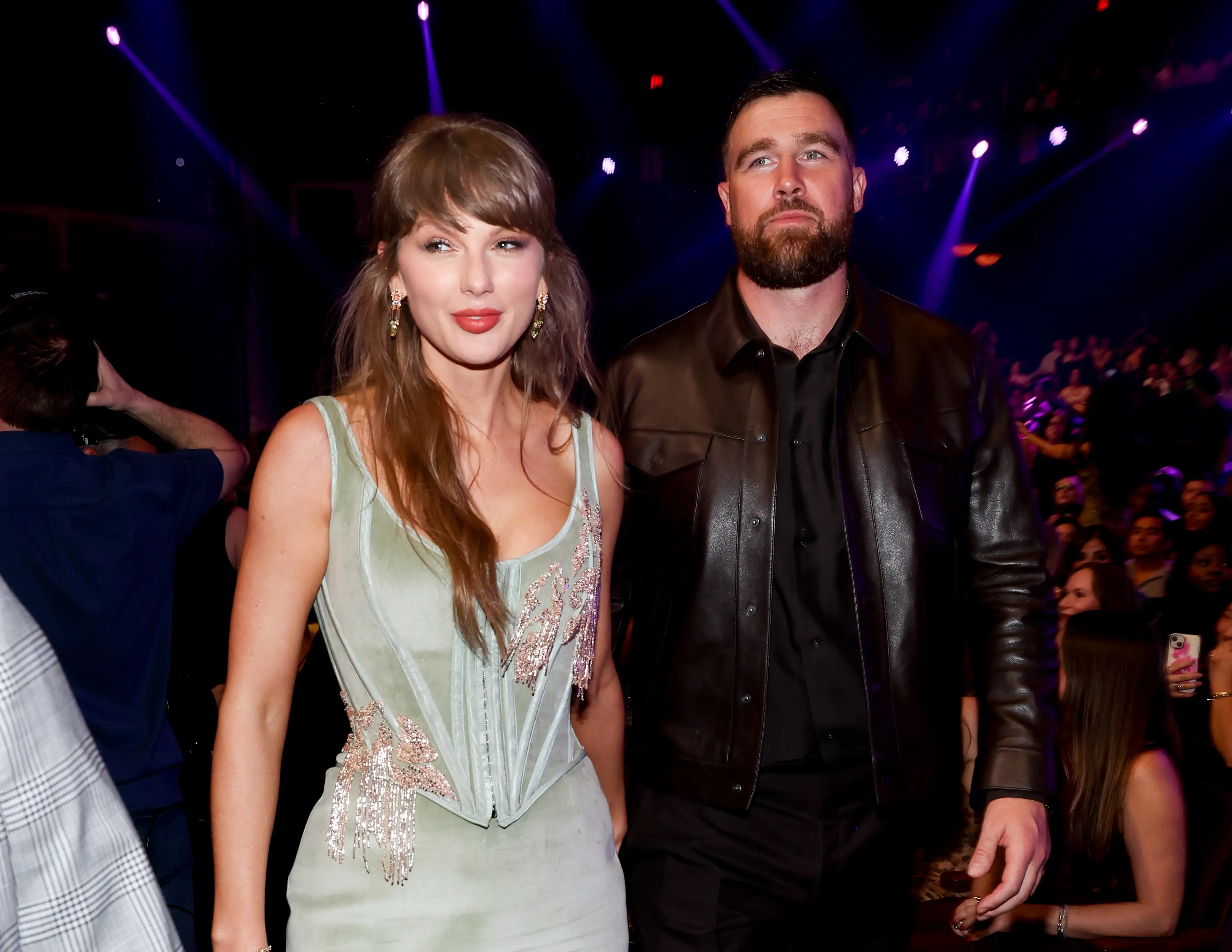 Taylor Swift and Travis Kelce allegedly invited hundreds of famous faces to their wedding (Christopher Polk/Billboard via Getty Images)