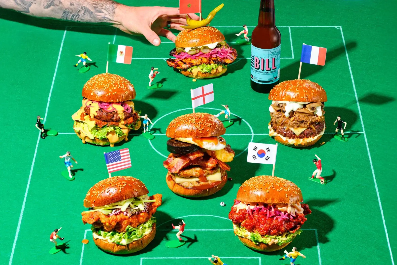 Bill's World Cup burger menu is live (Bill's)