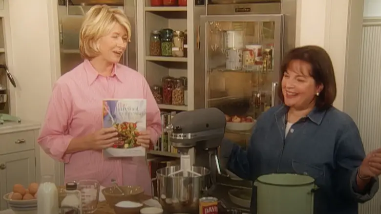 The pair originally connected after Stewart featured Garten in her magazine (Martha Stewart Living)