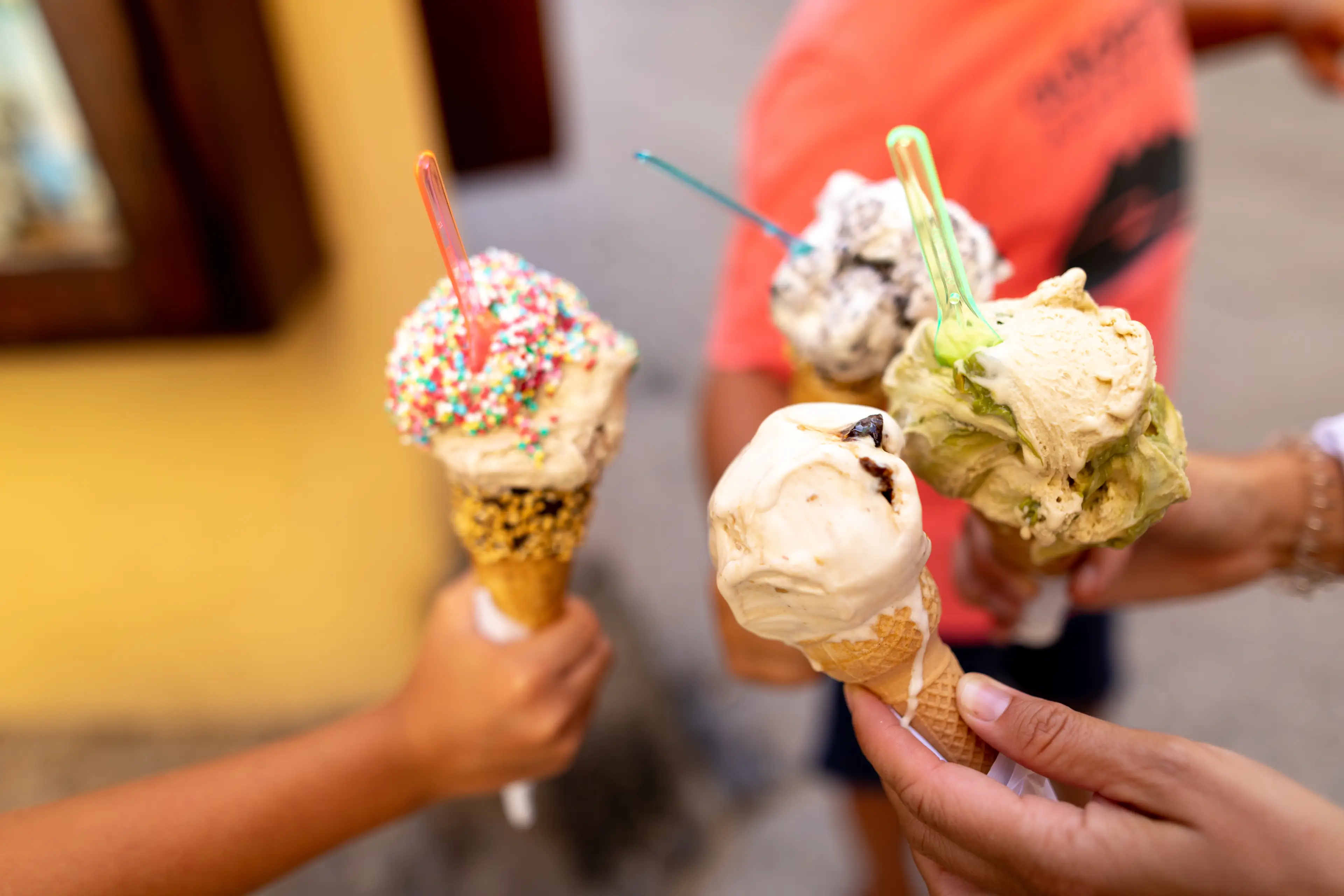 Do you know the difference between ice cream and gelato? (Getty Stock Image)