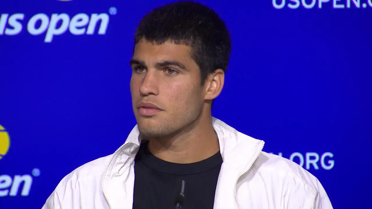 It's not known is Alcaraz will participate in the US Open (US Open)