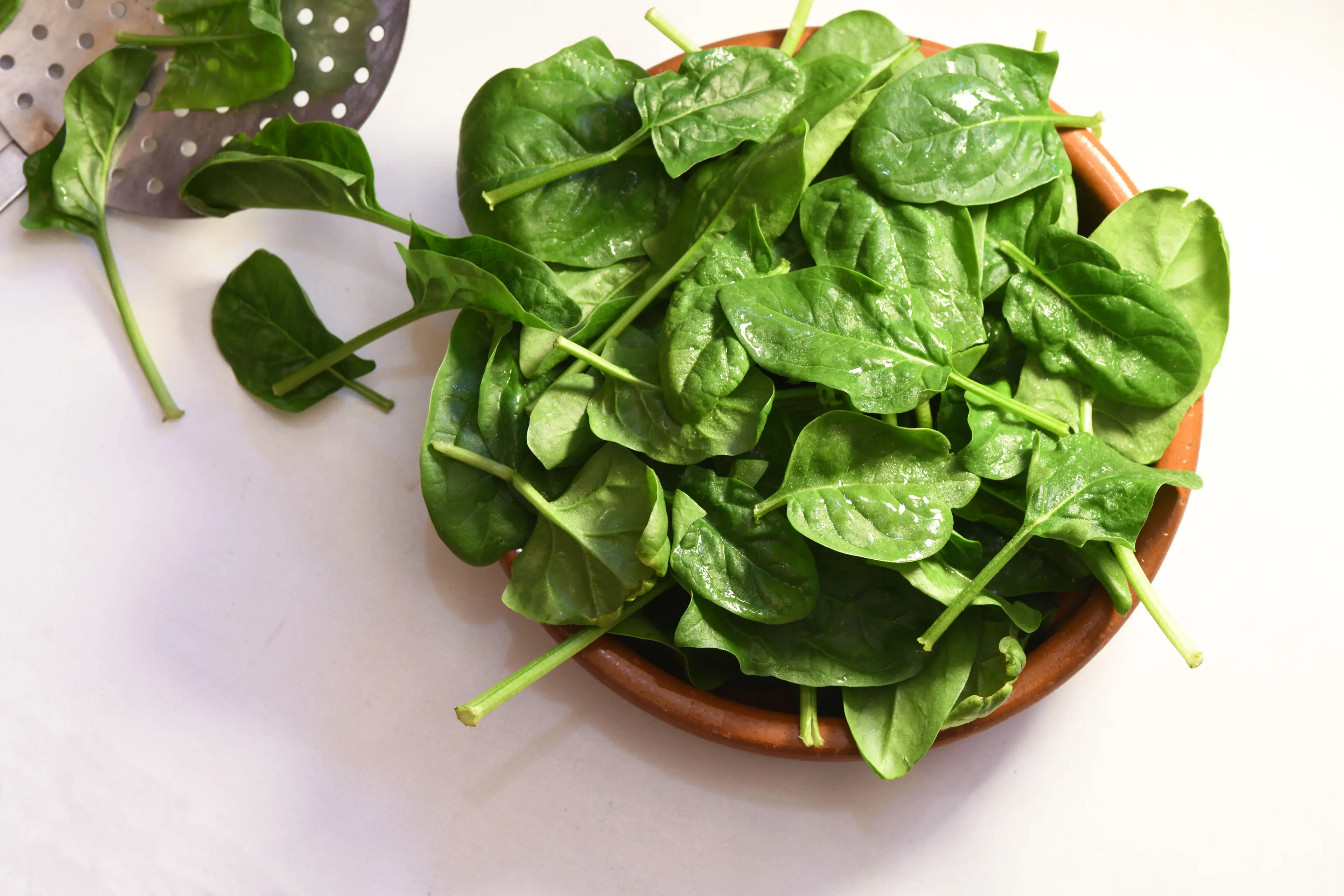 Spinach has topped the Dirty Dozen 2026 list (Getty Stock Image)