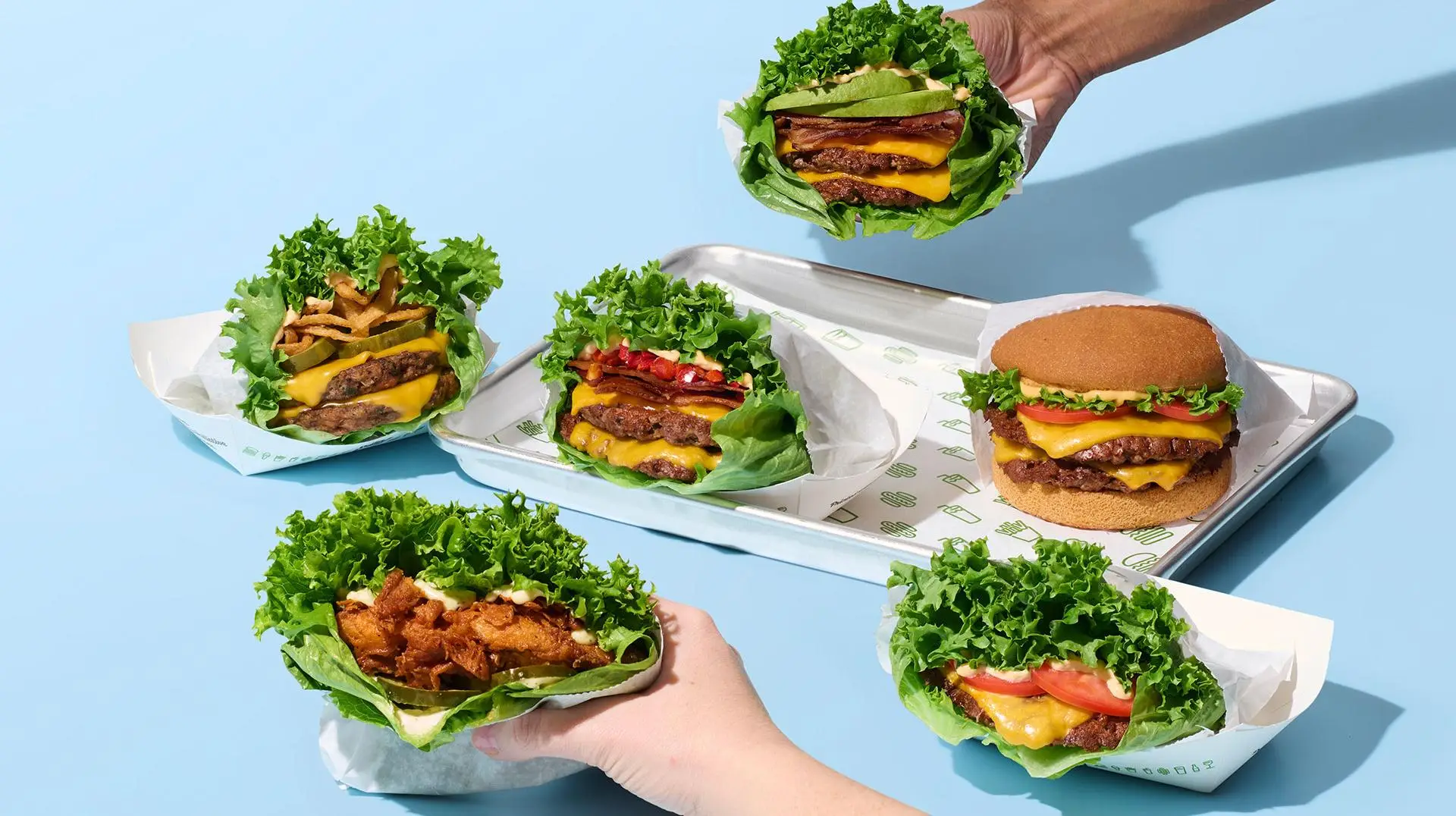 Shake Shack's Good Fit menu includes burgers wrapped in lettuce (Shake Shack)