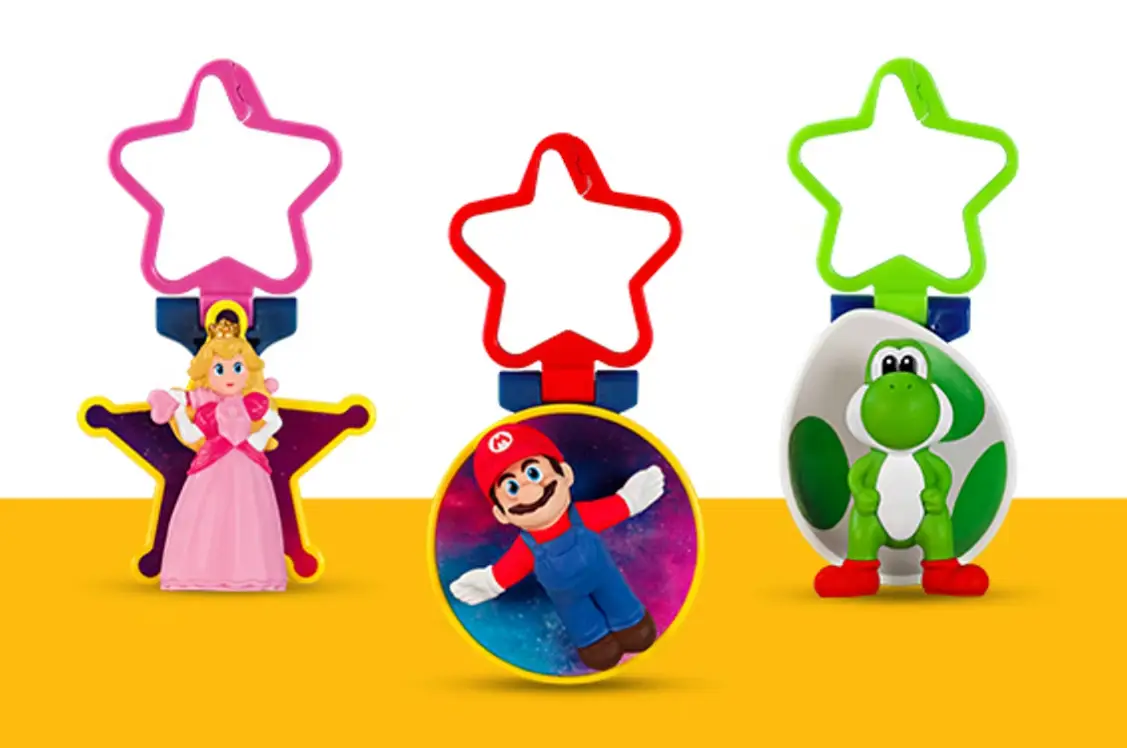 McDonald’s is offering 12 clip-on collectible toys(McDonald's)