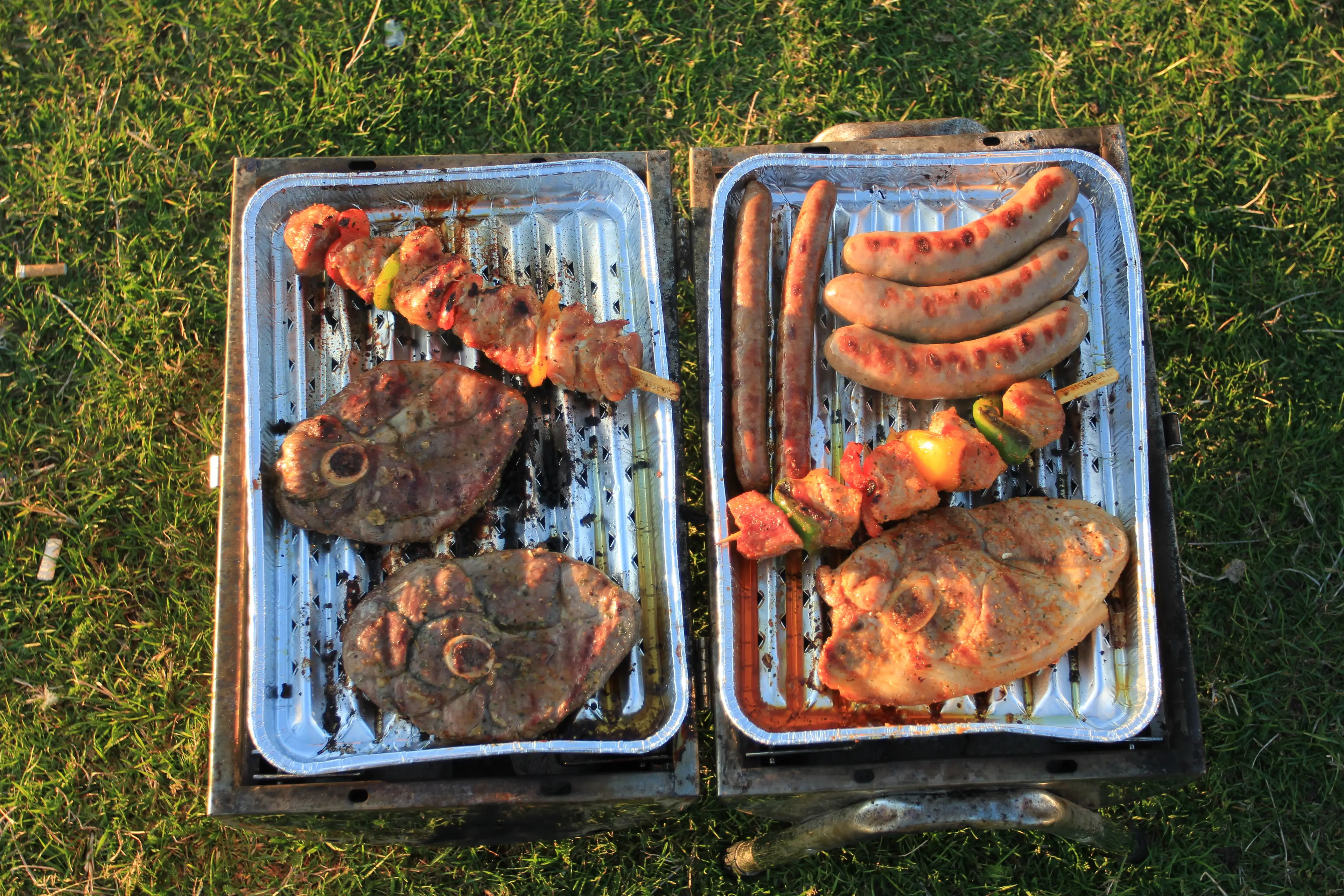 An expert estimated around one million single-use grills are sold every year (Markus Matzel/ullstein bild via Getty Images)