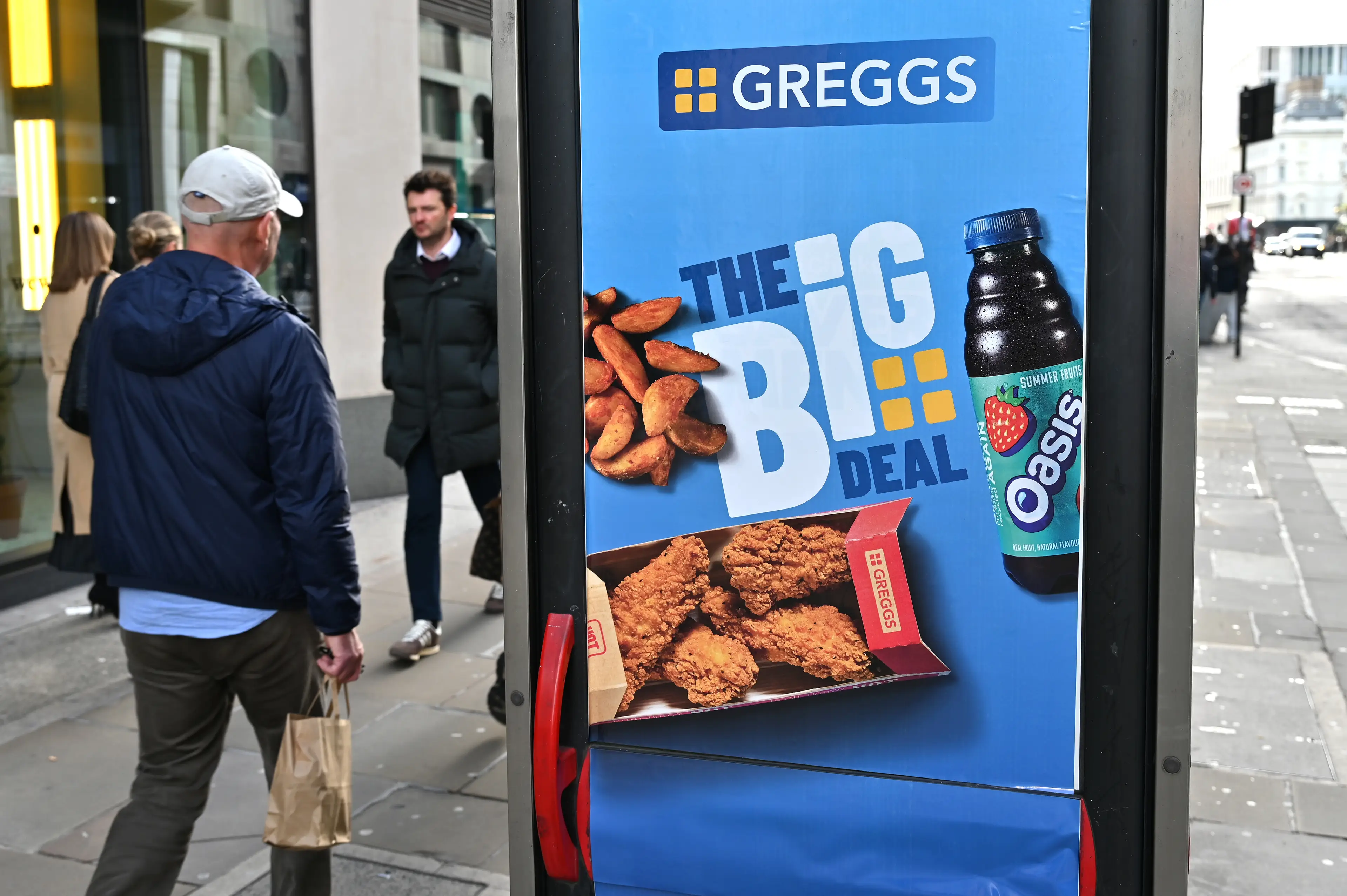 Greggs' meal deals, including The Big Deal, have recently risen in price (John Keeble/Getty Images)