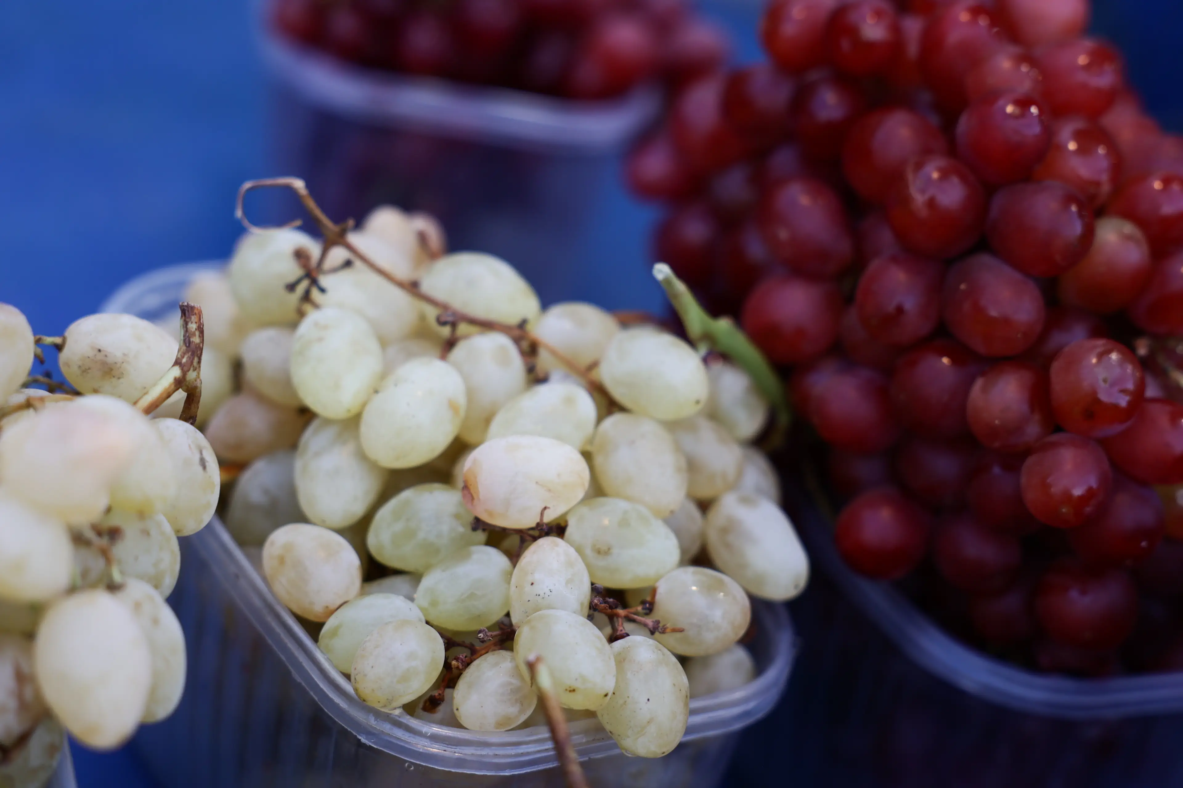 Grapes have a ton of health benefits, according to nutrition experts (Jakub Porzycki/NurPhoto via Getty Images)