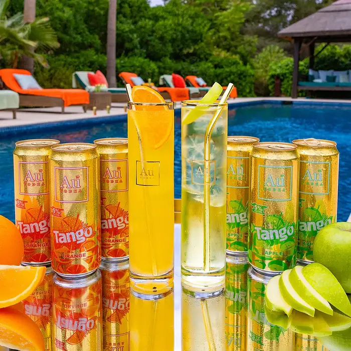 The mixed cocktail cans have been branded as a 'strong commercial opportunity' for retailers (Au Vodka)